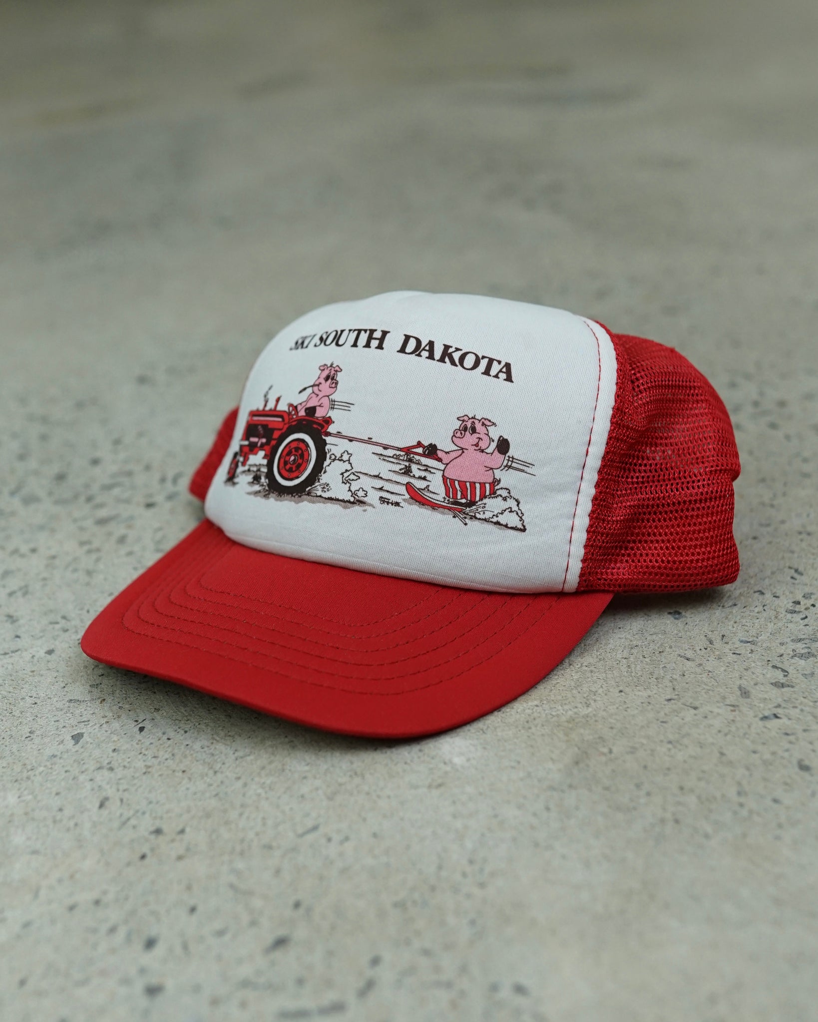 ski south dakota trucker hat