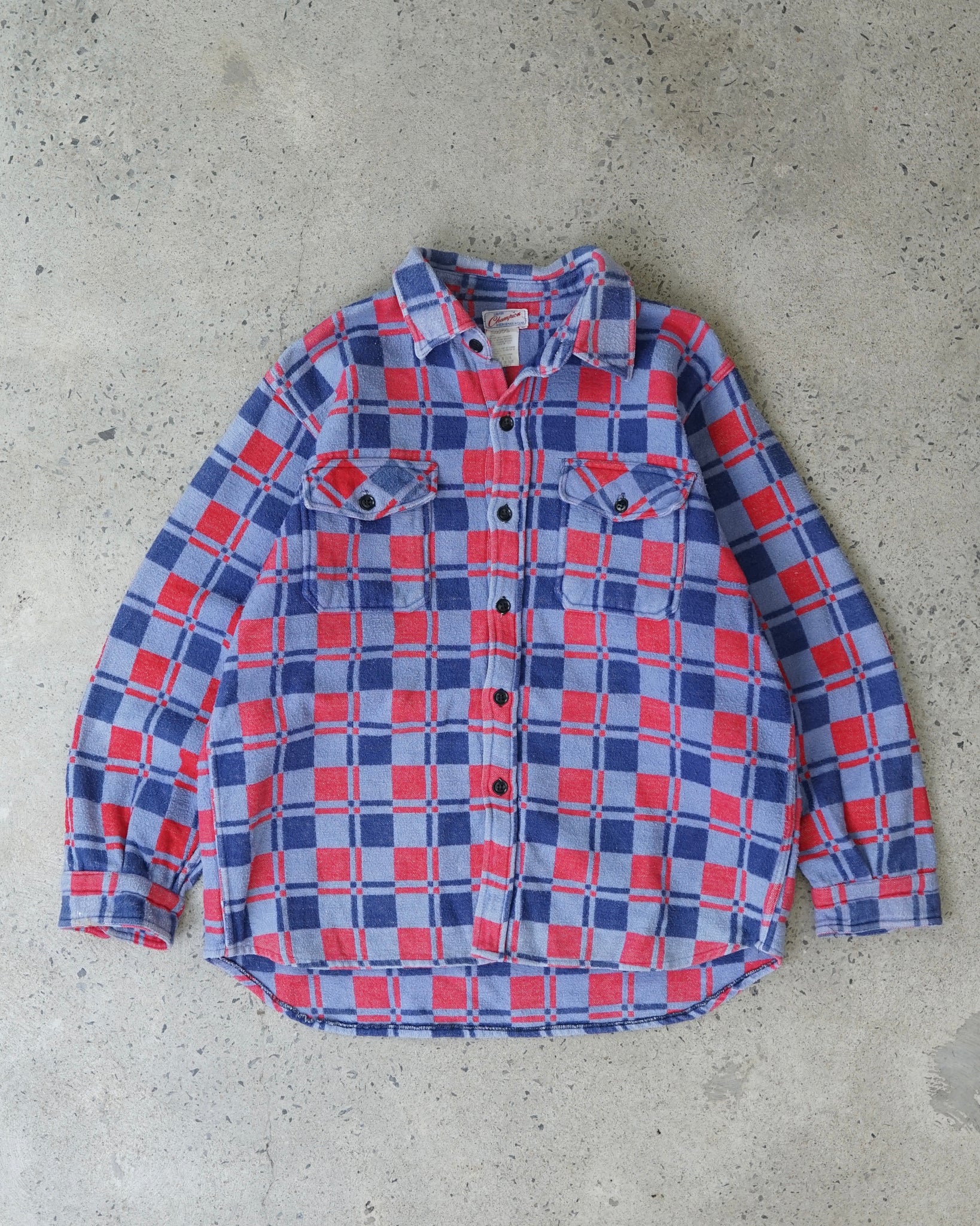 champion button-up flannel