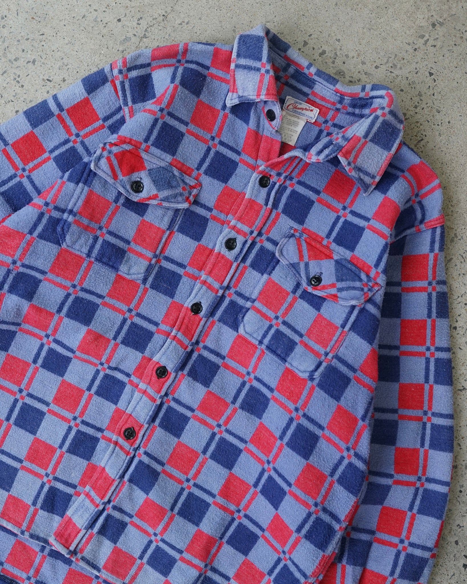champion button-up flannel
