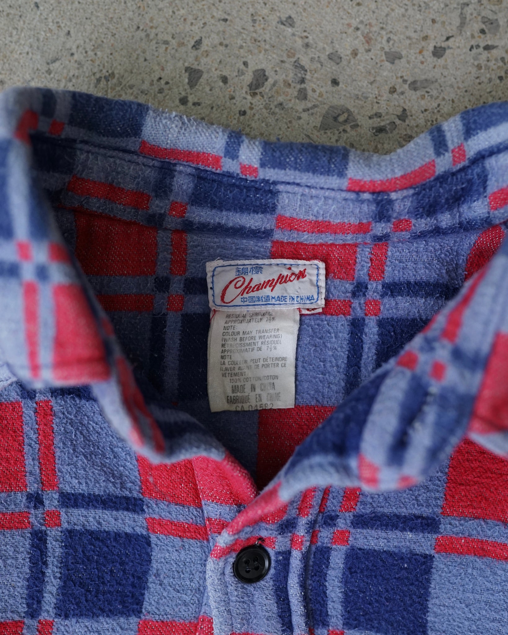champion button-up flannel