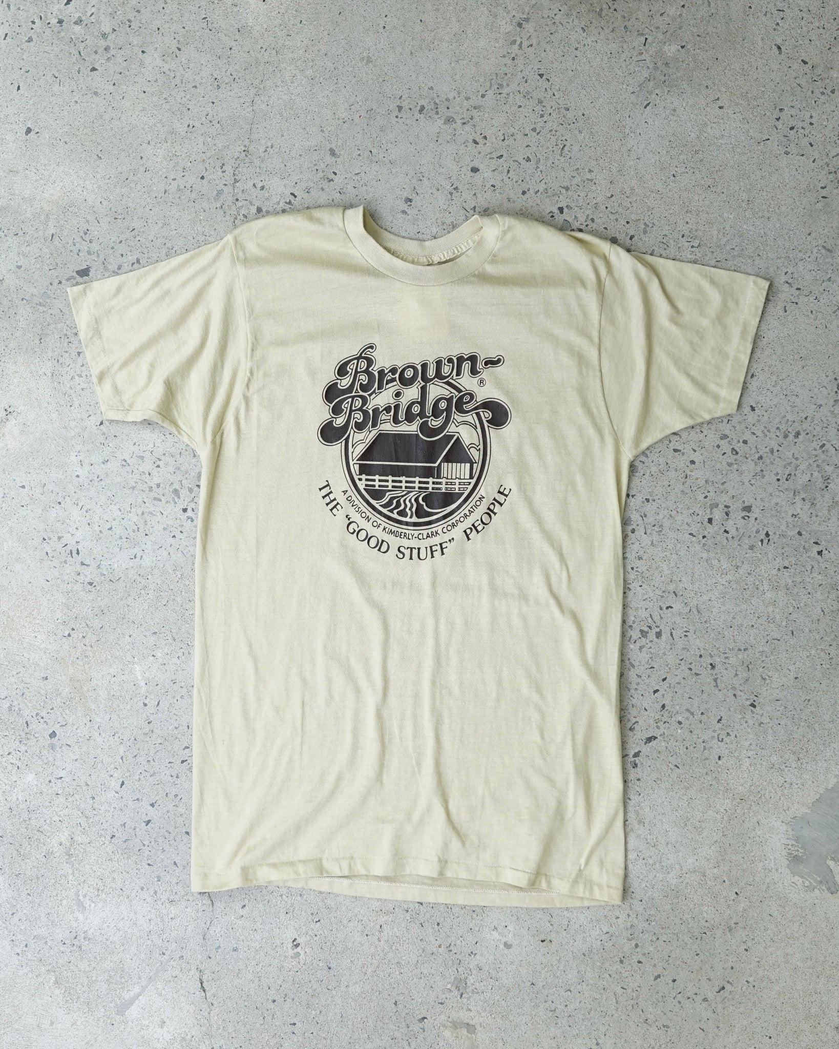 brown bridge t-shirt