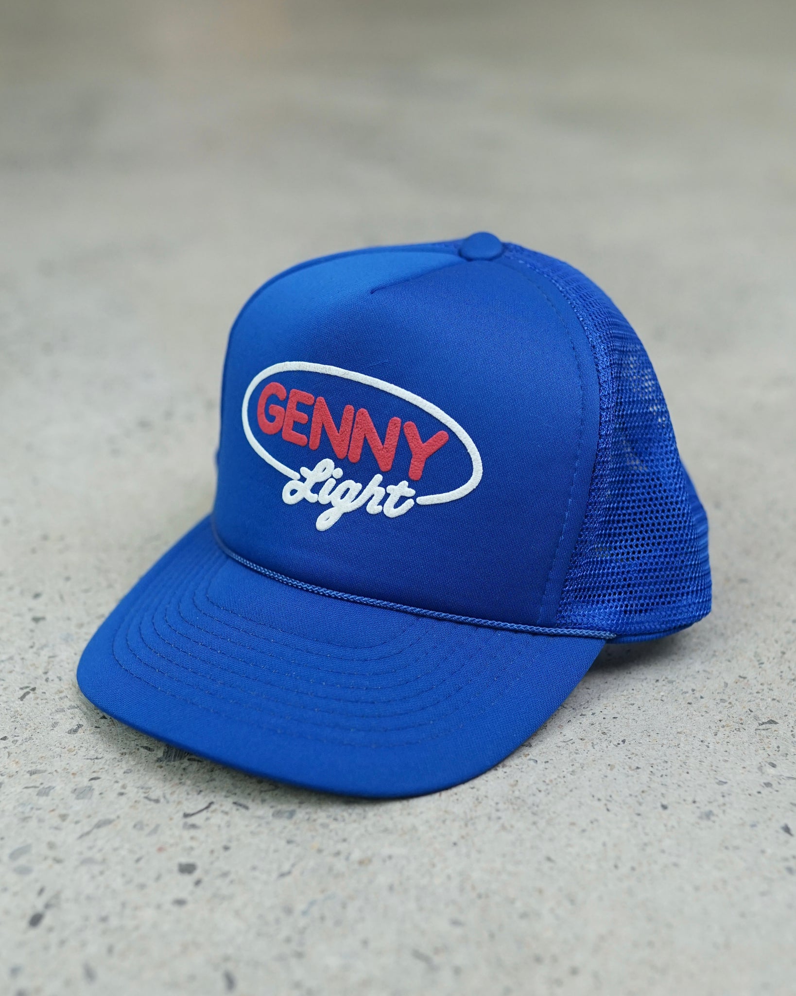 genny light trucker hat