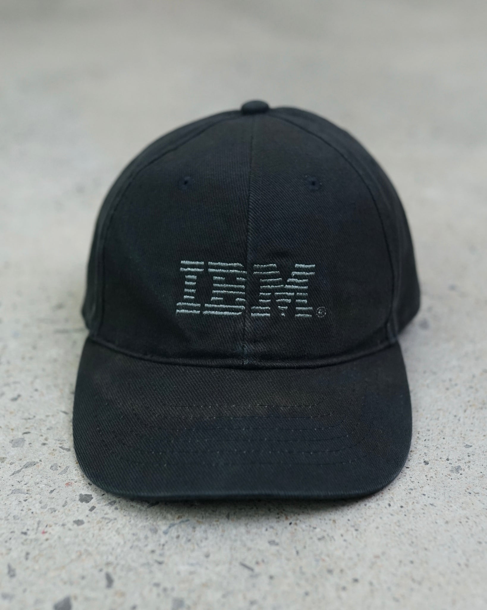 ibm strapback hat