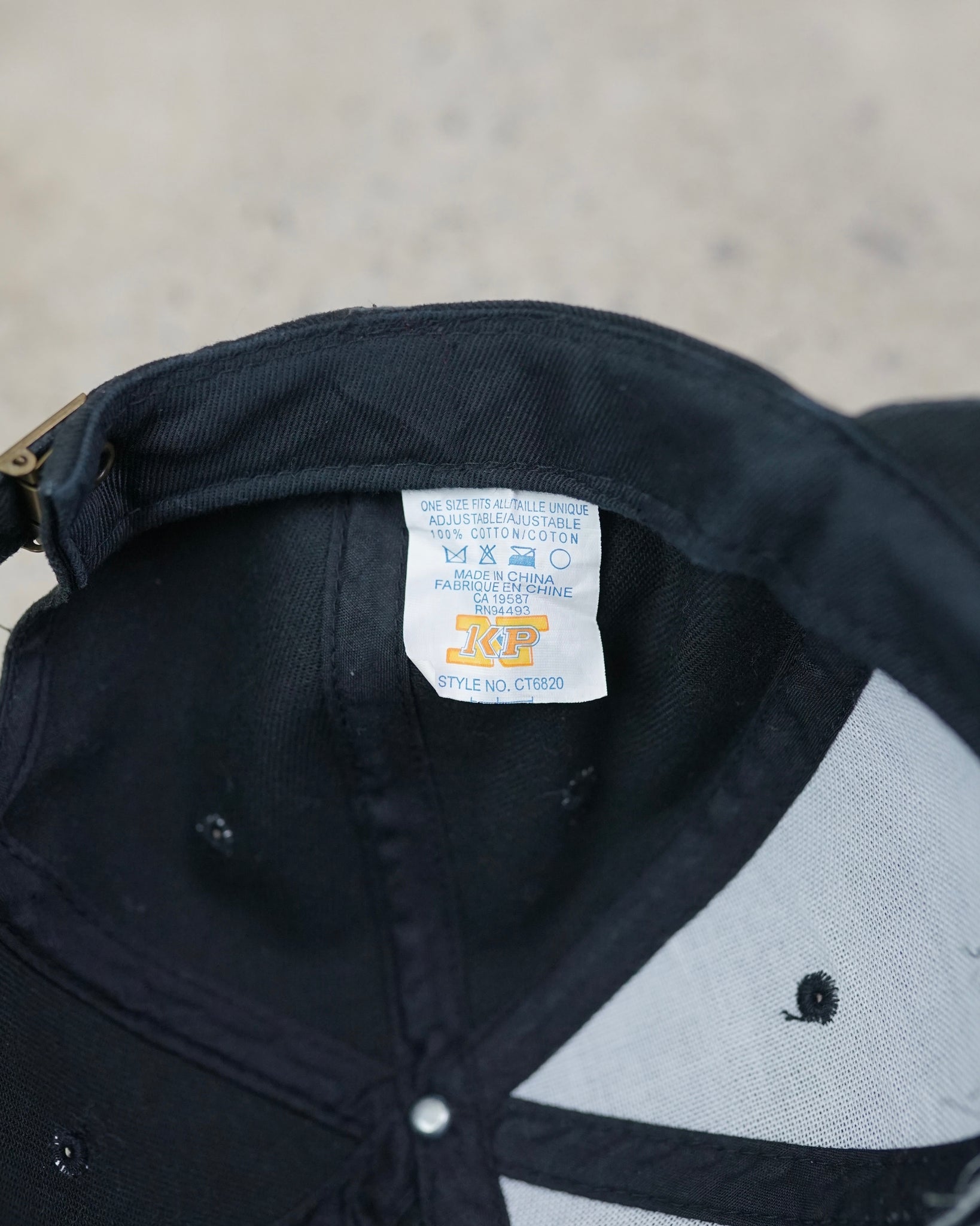 ibm strapback hat