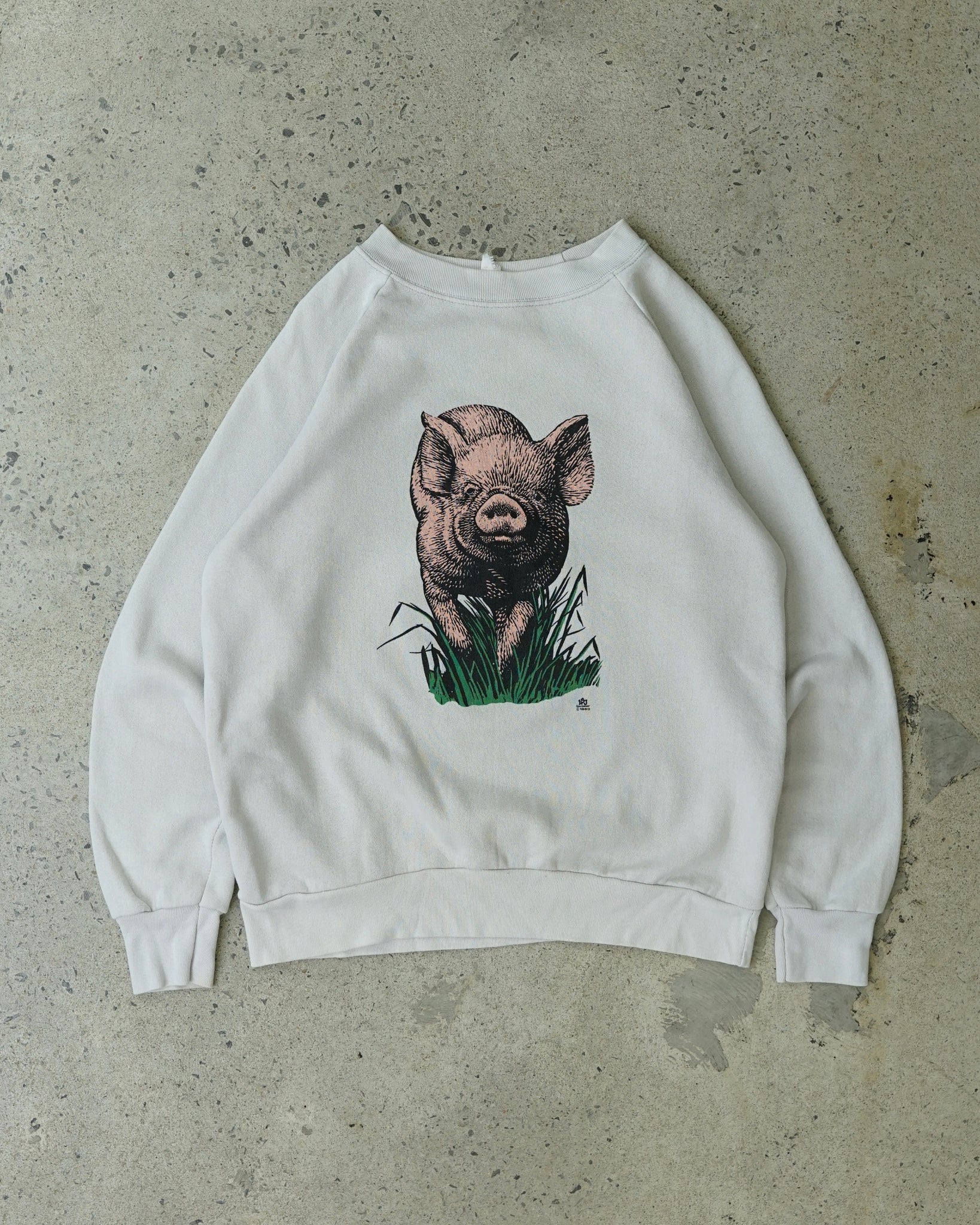 pig 1983 crewneck