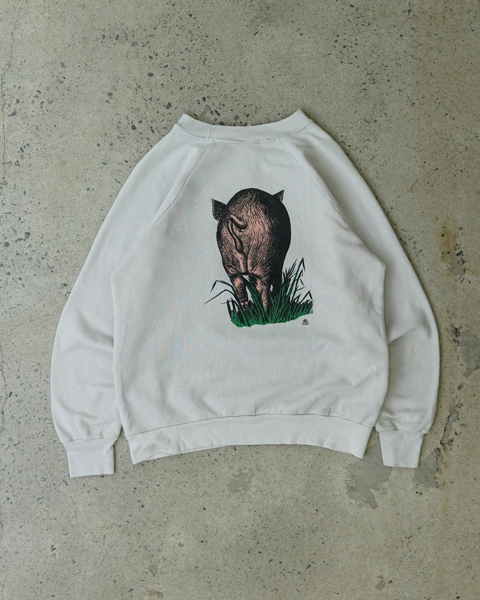 pig 1983 crewneck