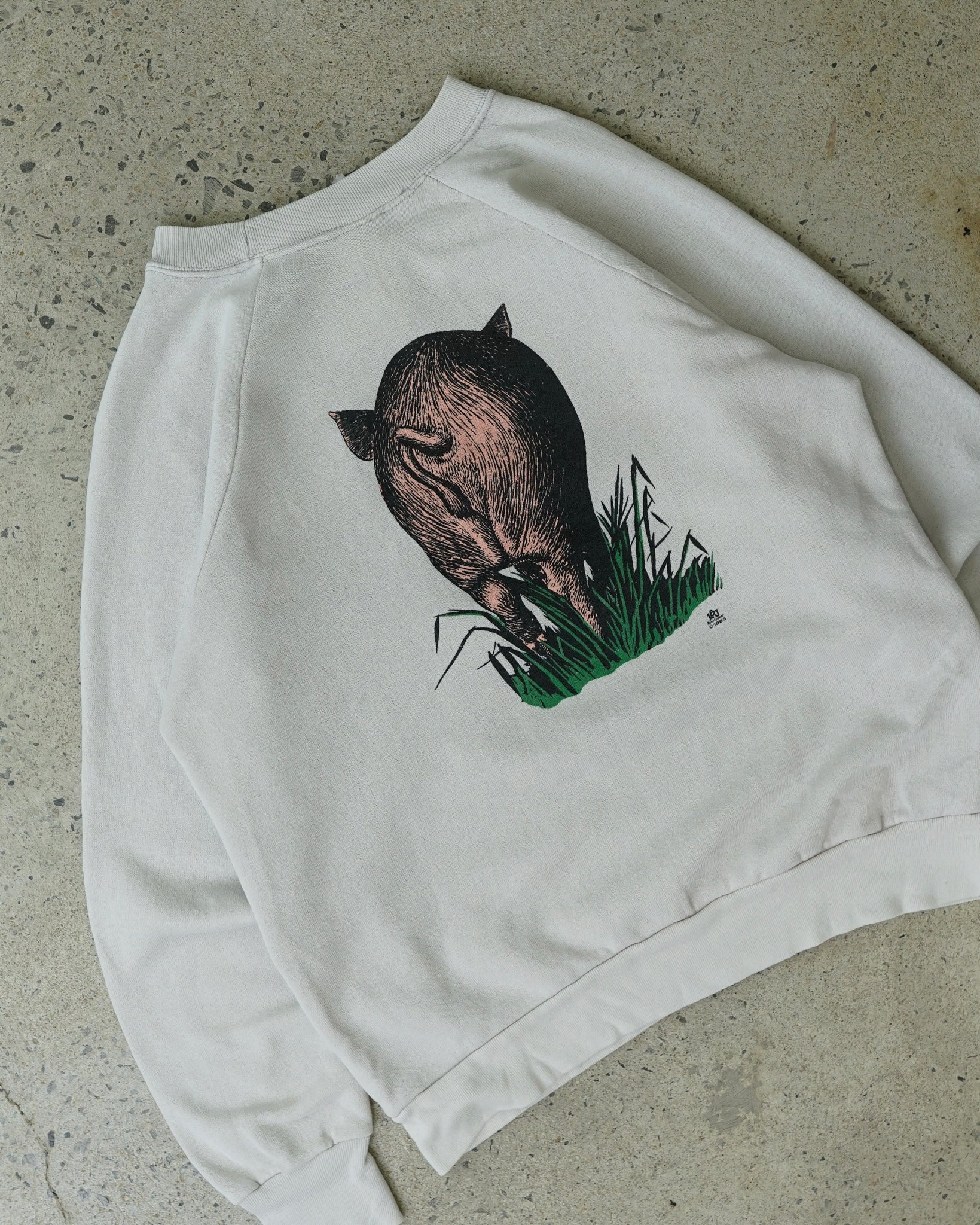 pig 1983 crewneck