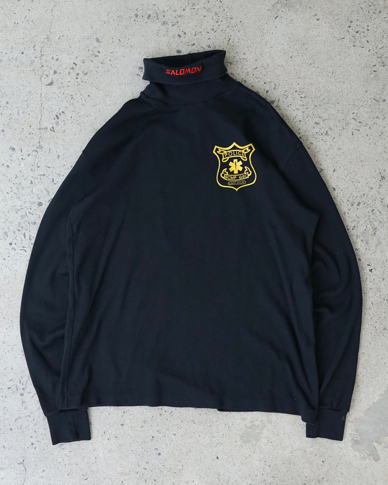 police medic turtle neck shirt - medium