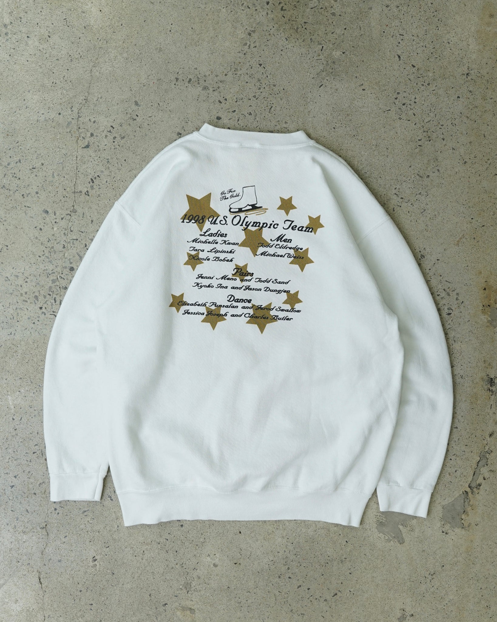 1998 nagano winter olympics crewneck