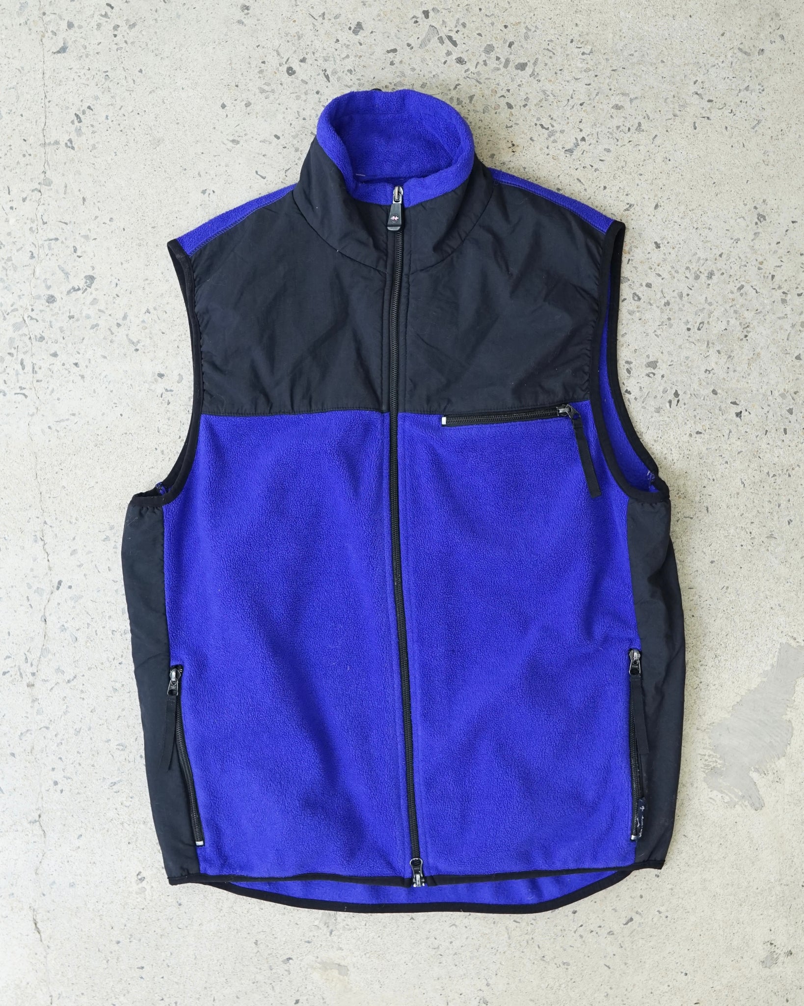 nautica competition fleece vest - medium