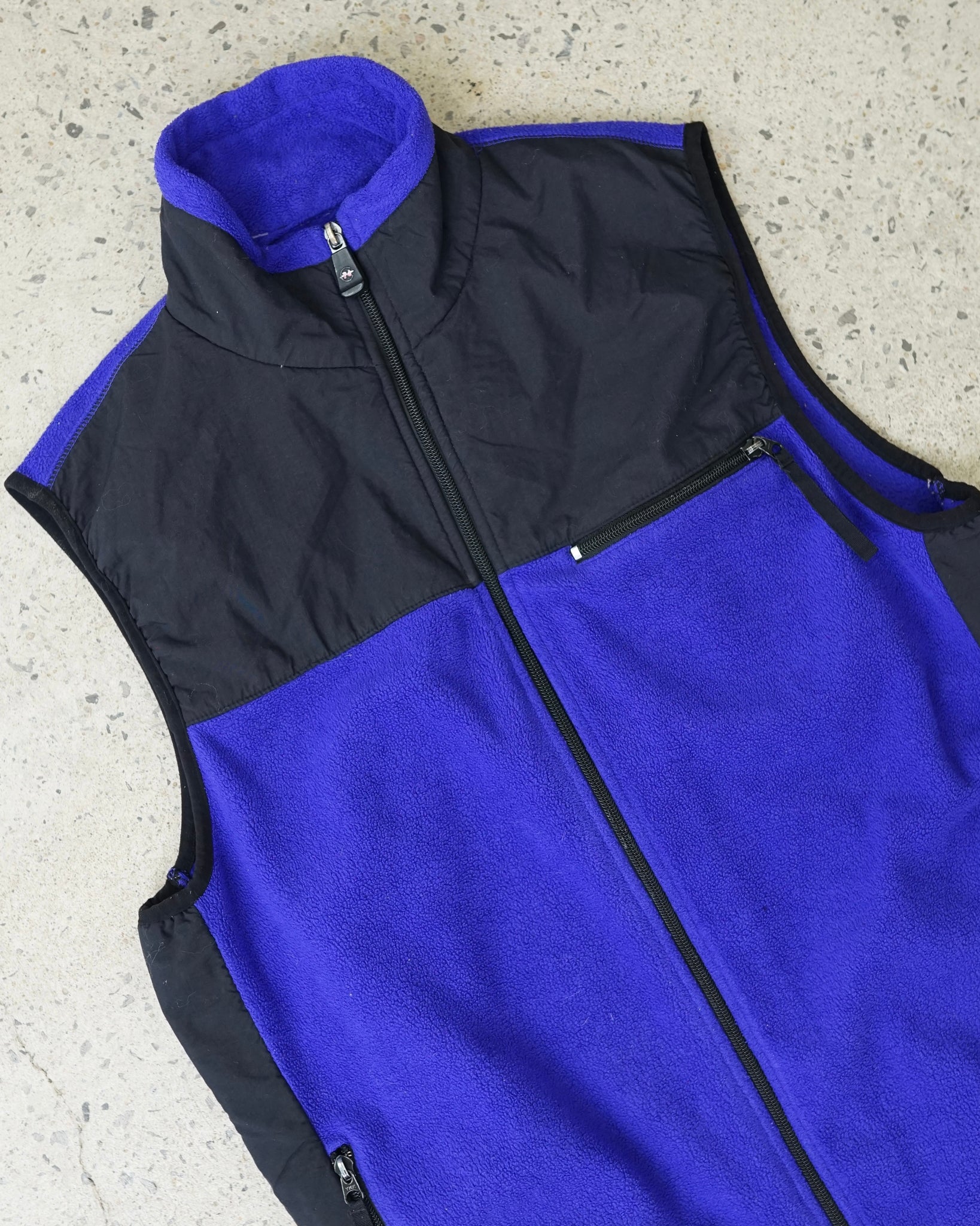 nautica competition fleece vest - medium