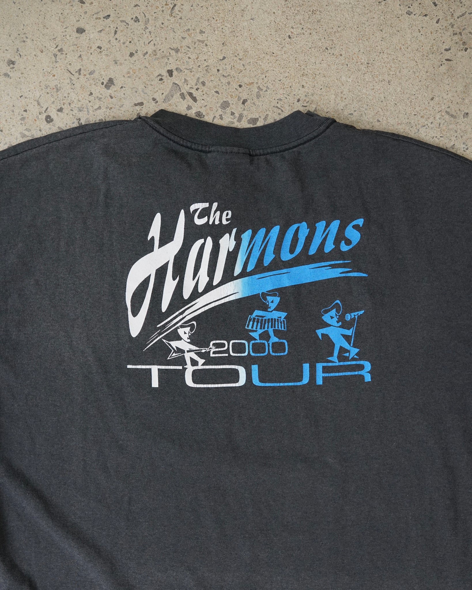 the harmons we rock 2000 tour t-shirt