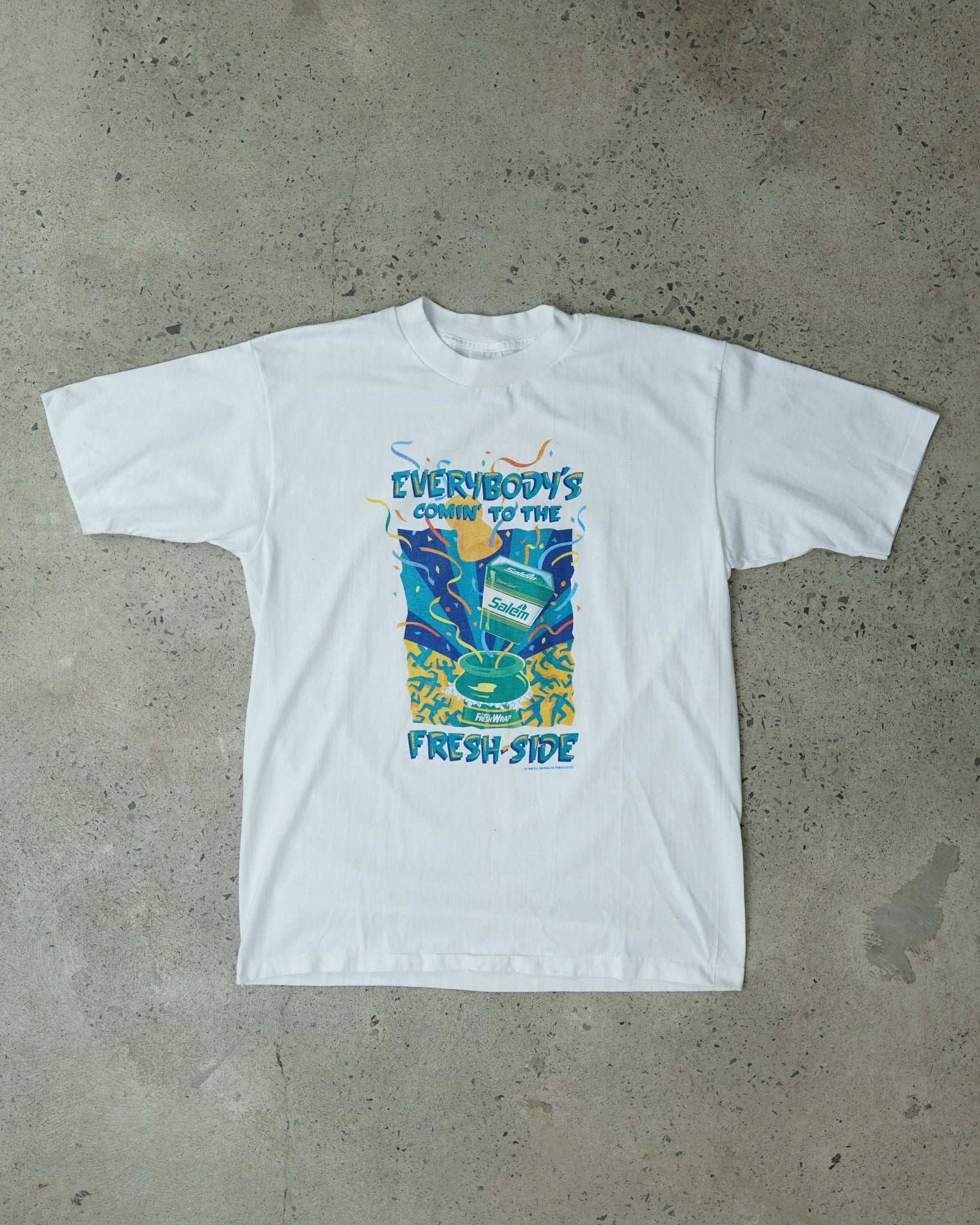 salem fresh wrap 1992 t-shirt