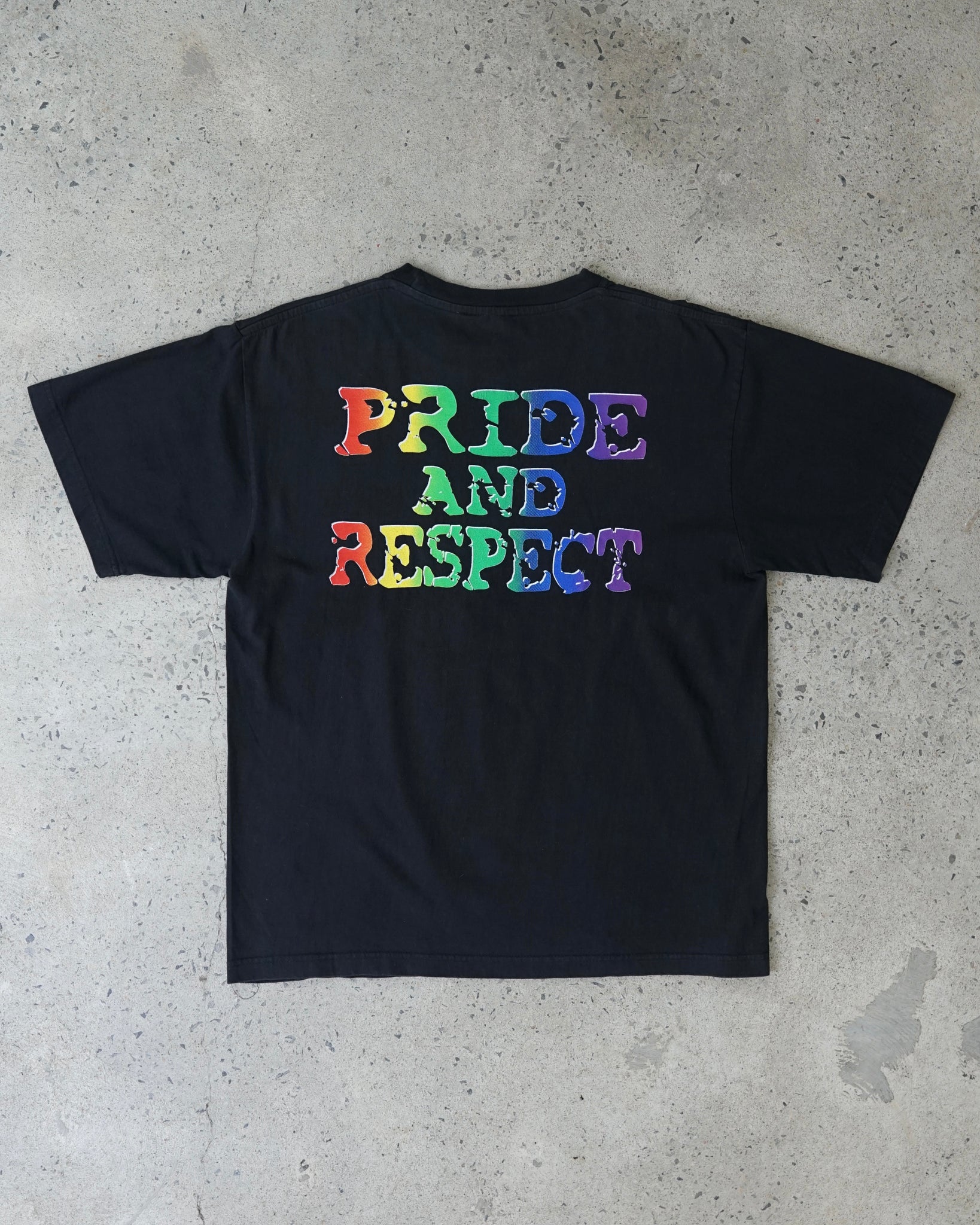 pride and respect t-shirt