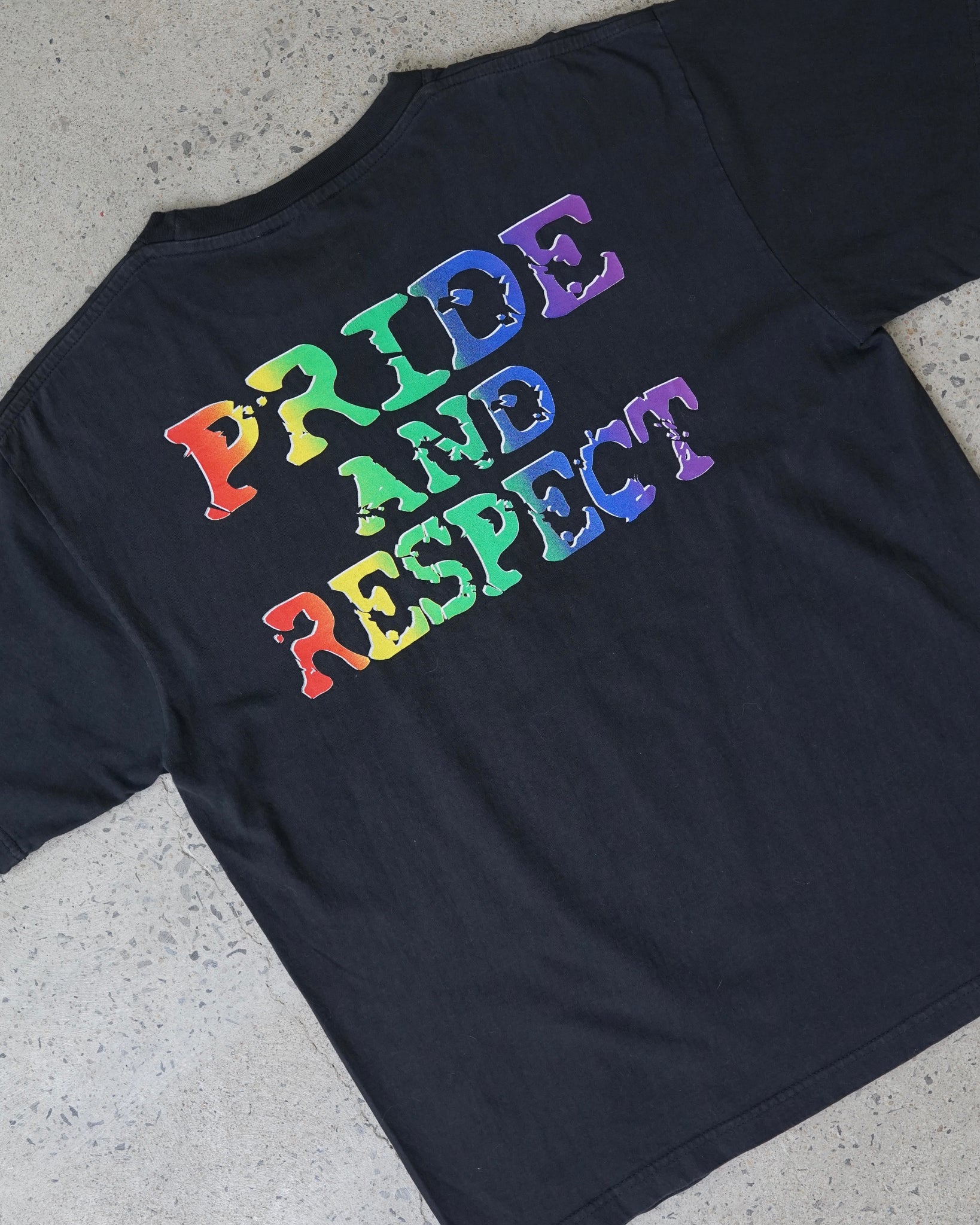 pride and respect t-shirt