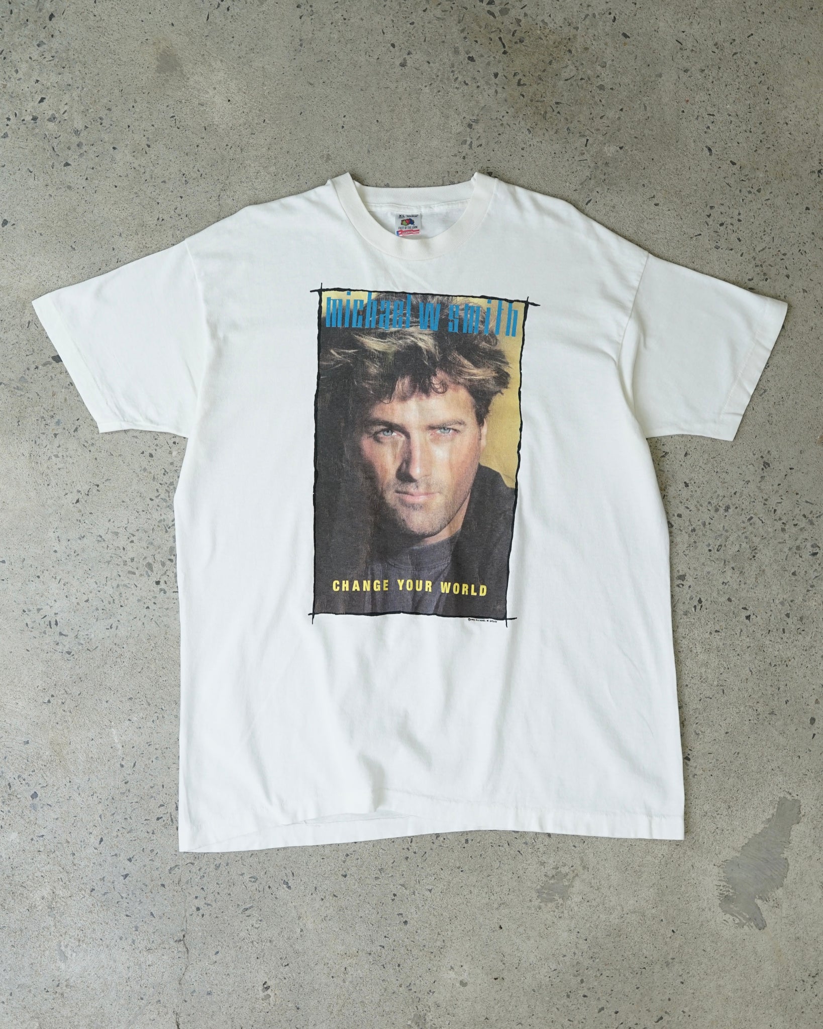 michael w smit change your world tour 1993 t-shirt