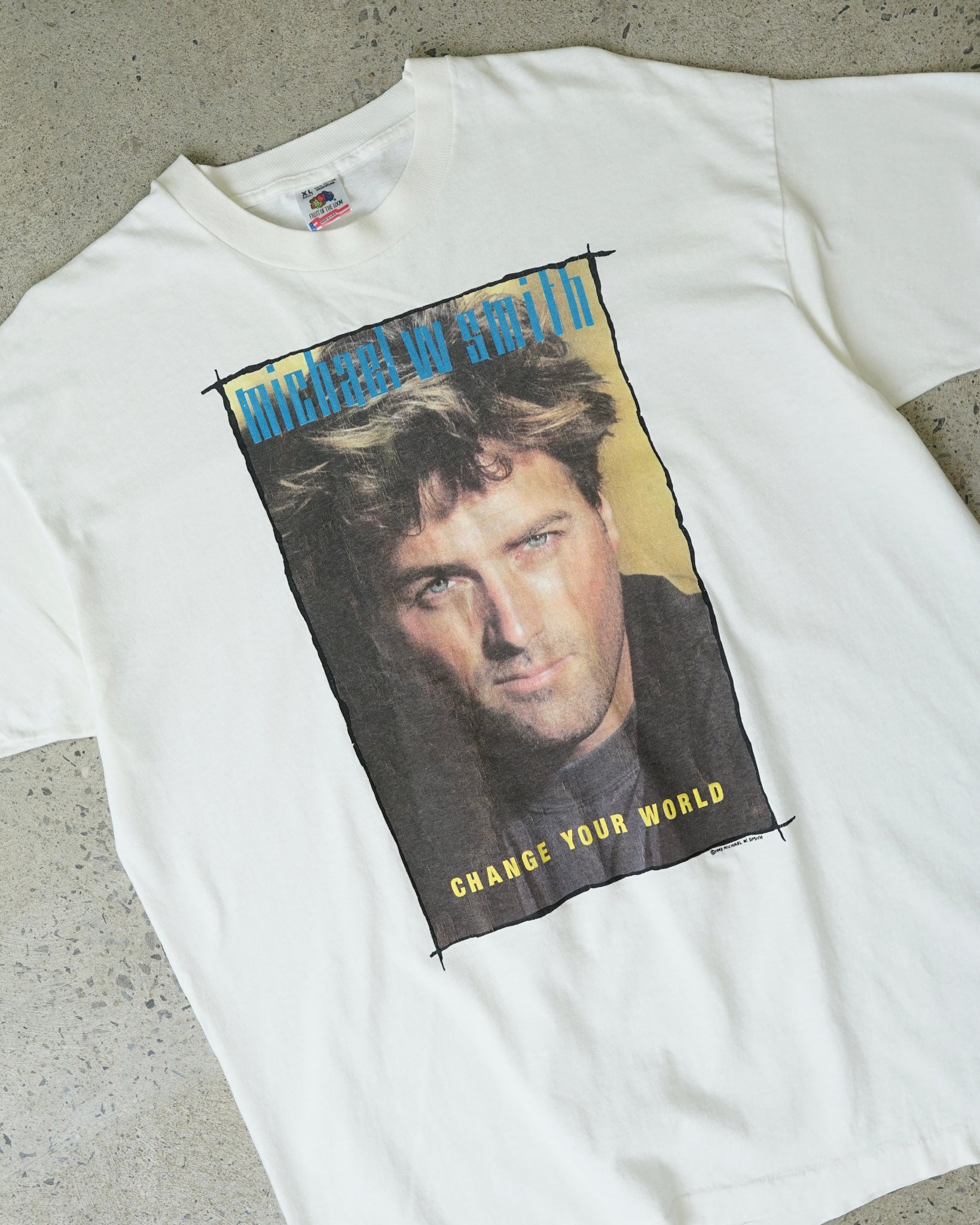 michael w smit change your world tour 1993 t-shirt