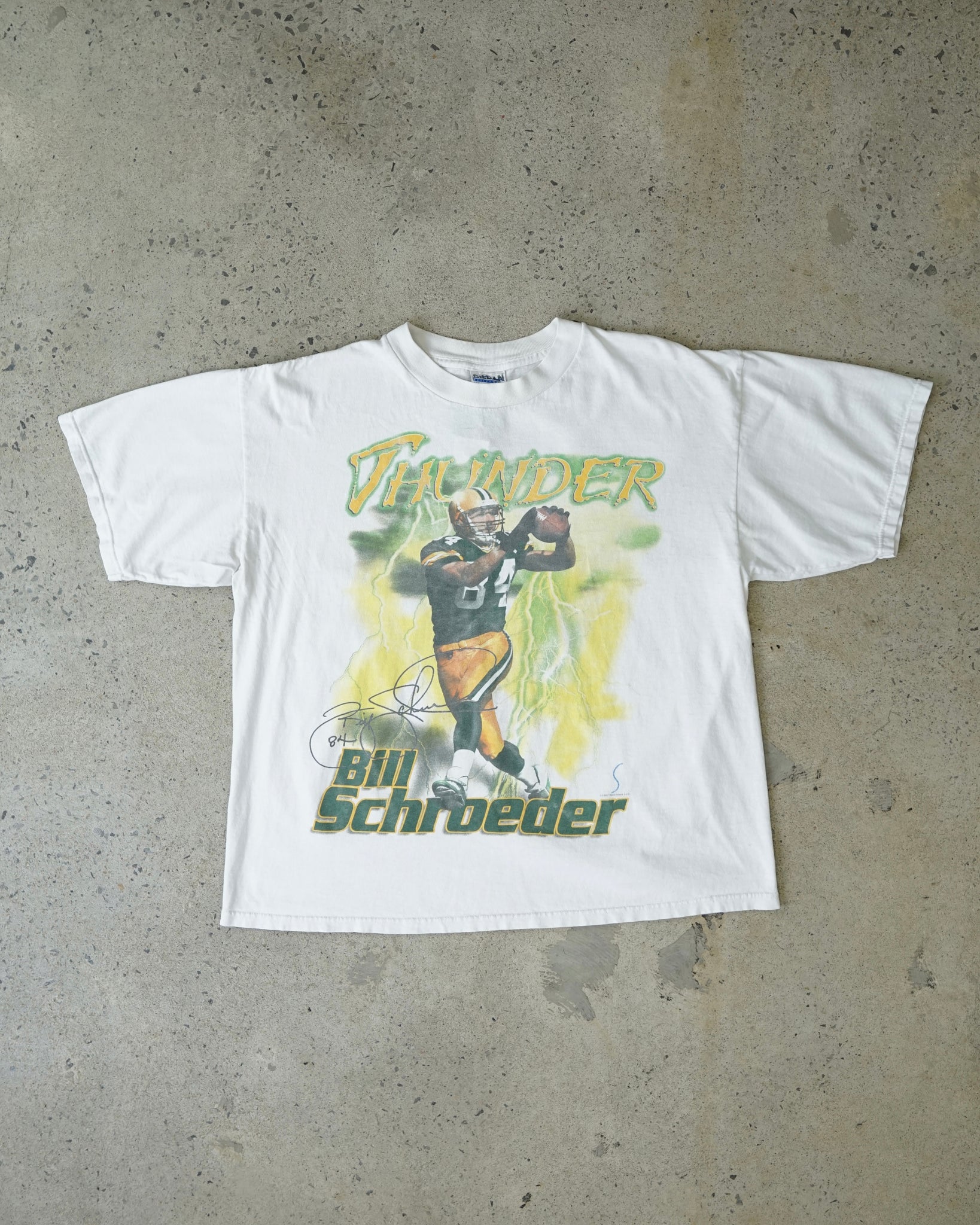 thunder bill schroeder 1997 t-shirt