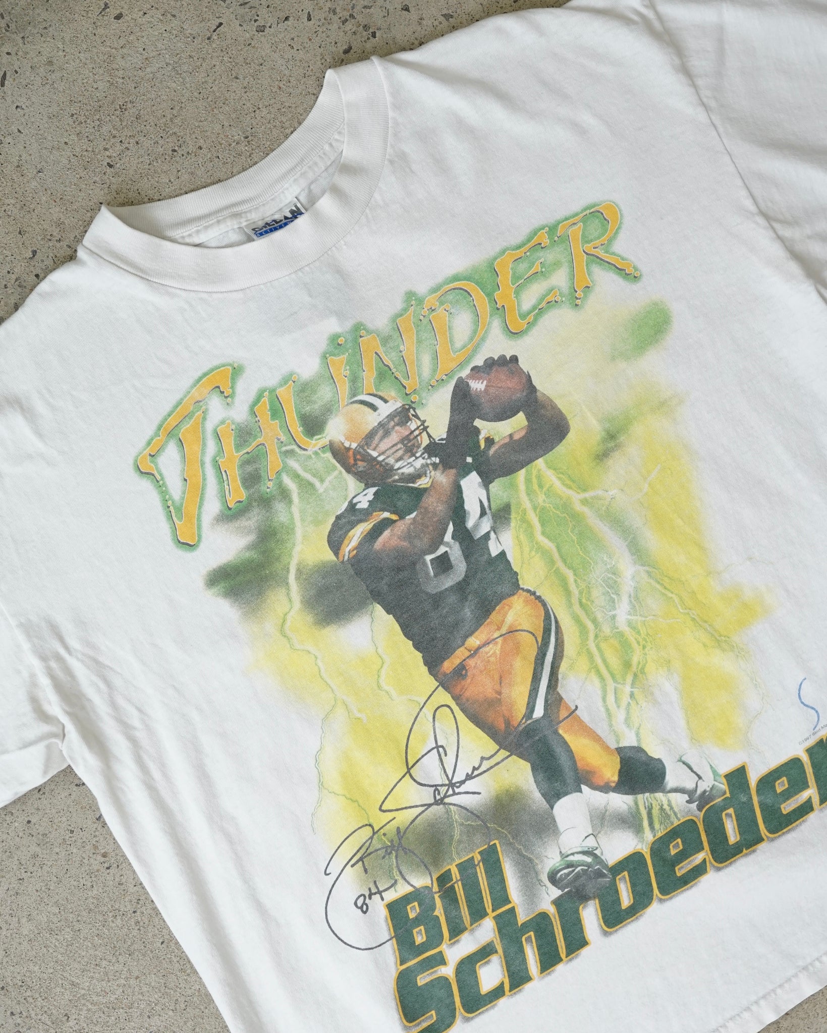 thunder bill schroeder 1997 t-shirt