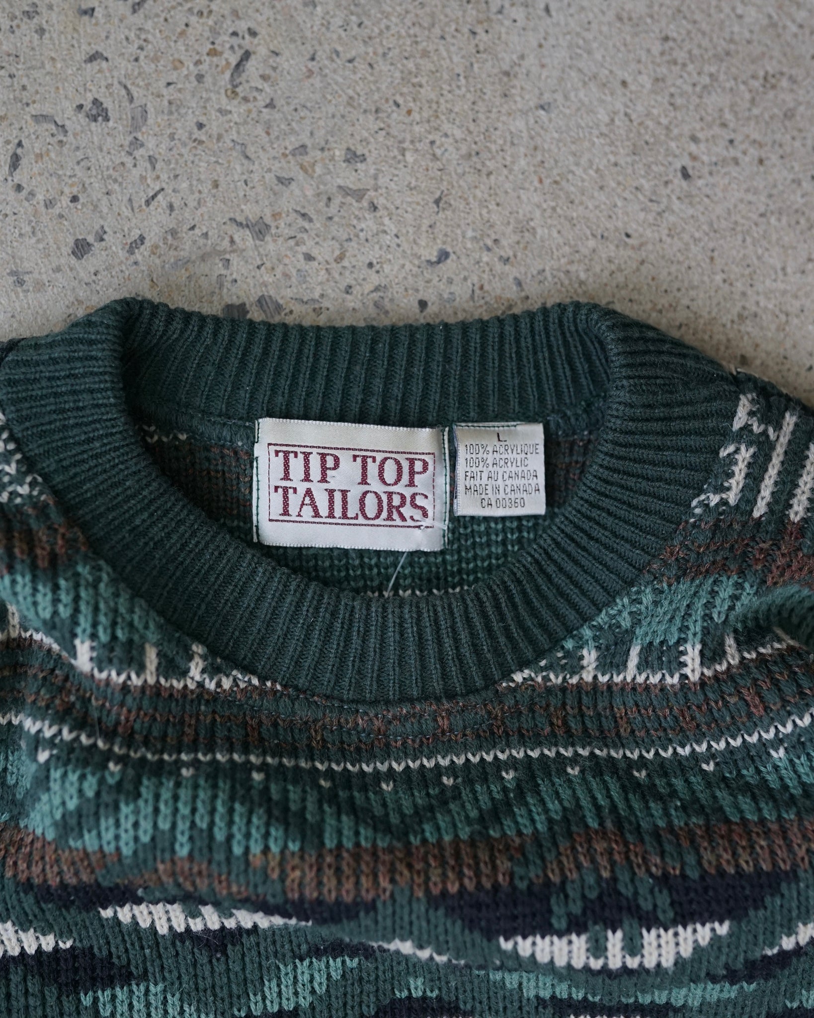 tip top tailors knit sweater