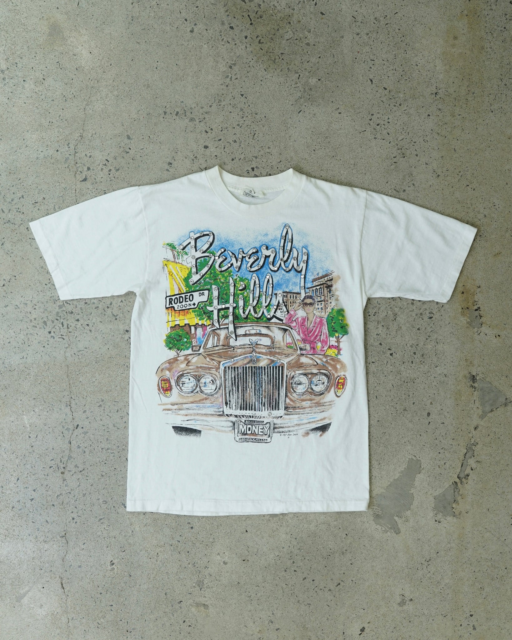 beverly hills 1987 t-shirt