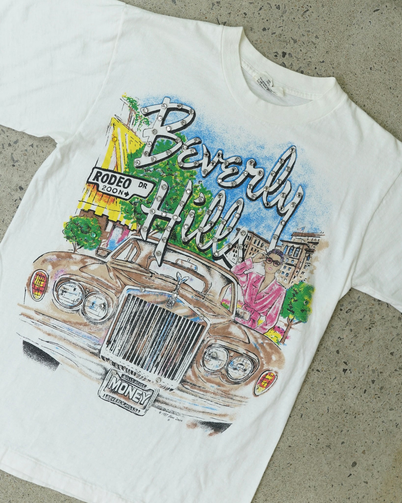 beverly hills 1987 t-shirt