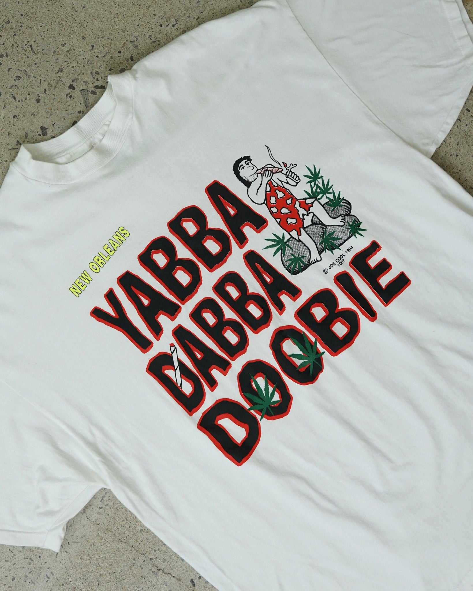 yabba dabba doobie 1994 t-shirt