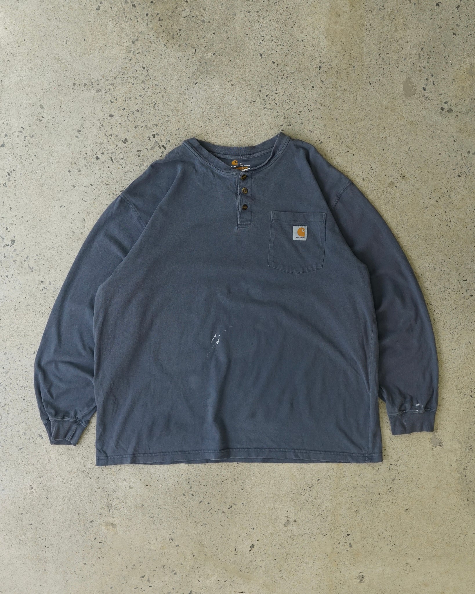 carhartt 1/4 button-up longsleeve
