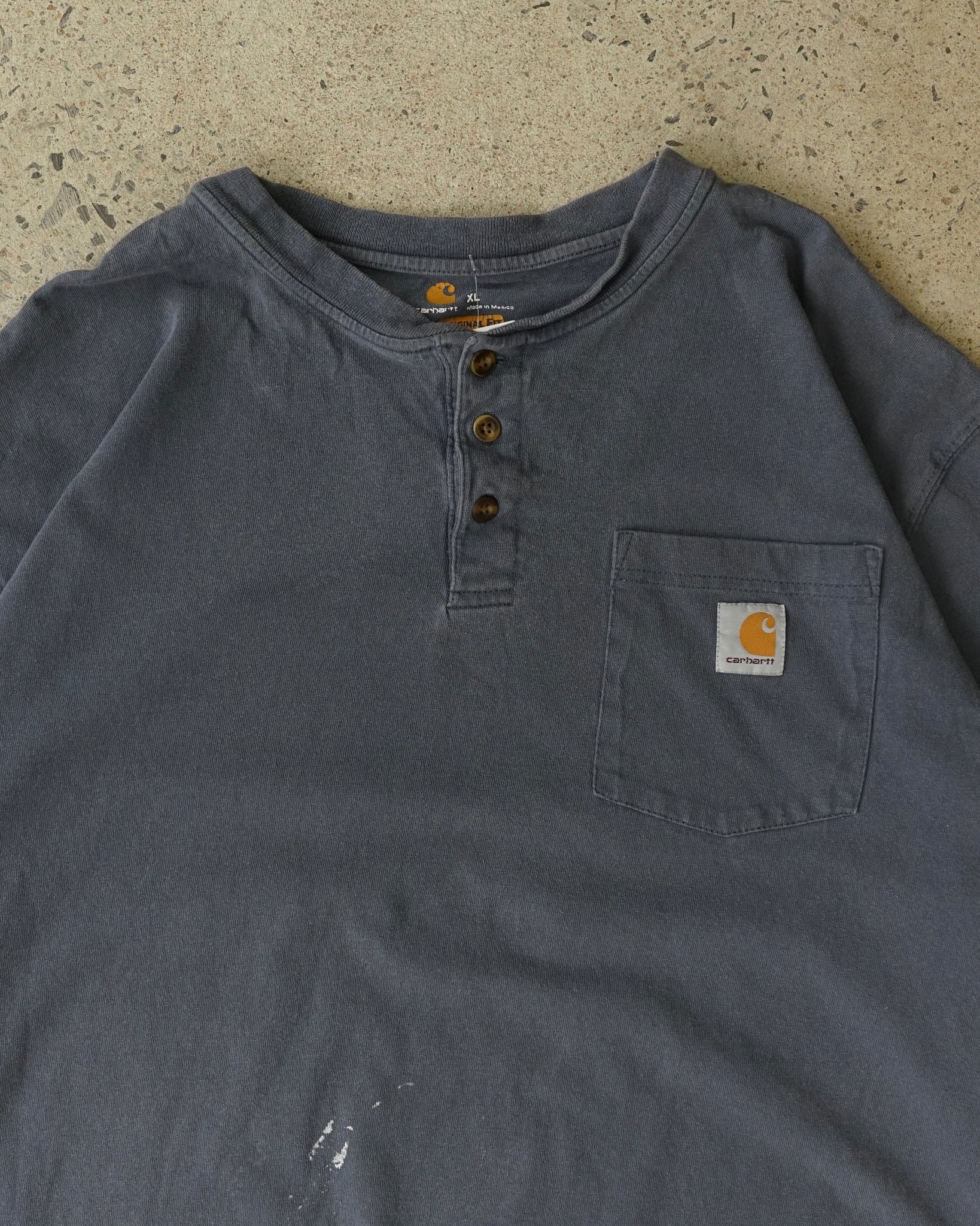 carhartt 1/4 button-up longsleeve