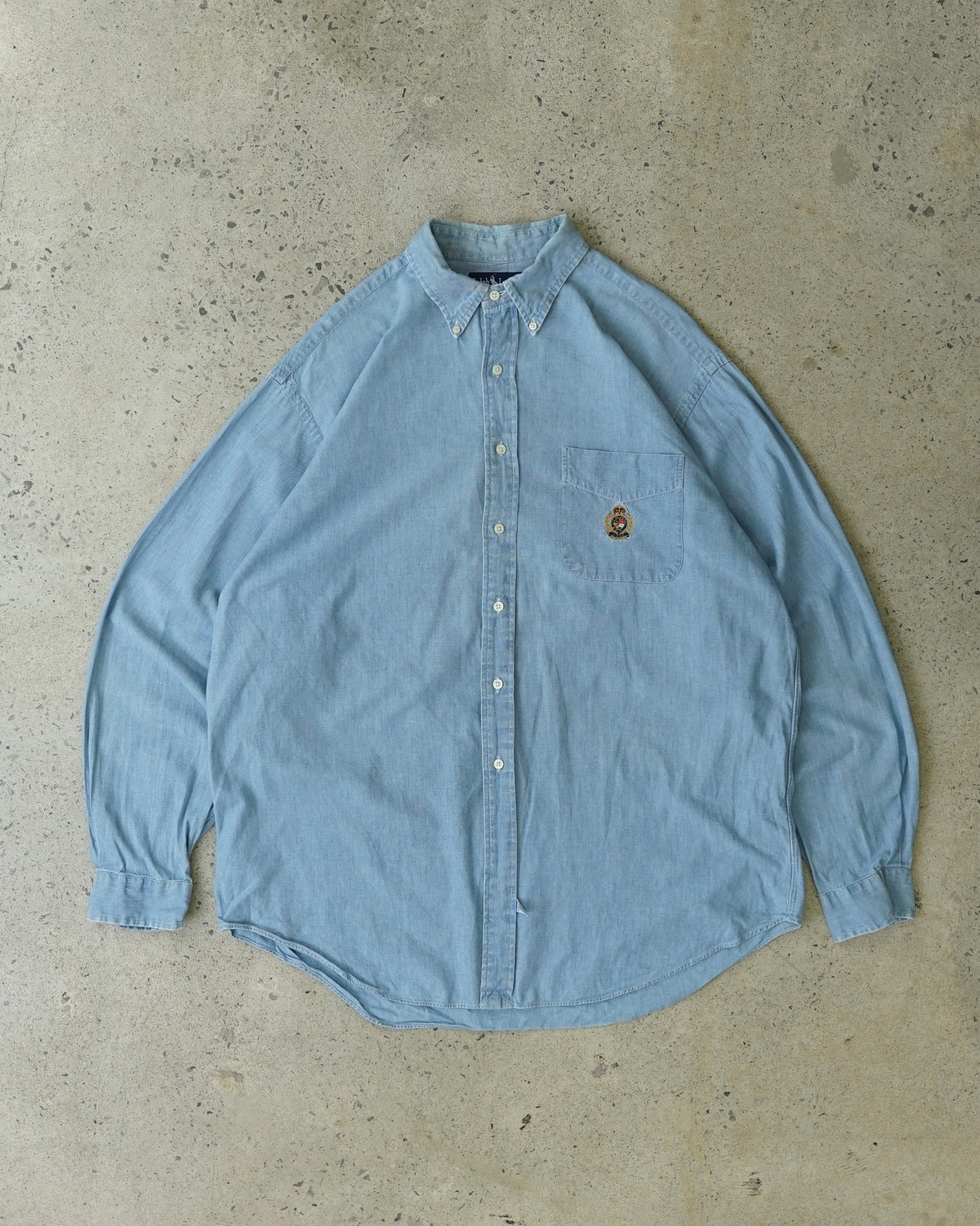 polo ralph lauren button-up shirt