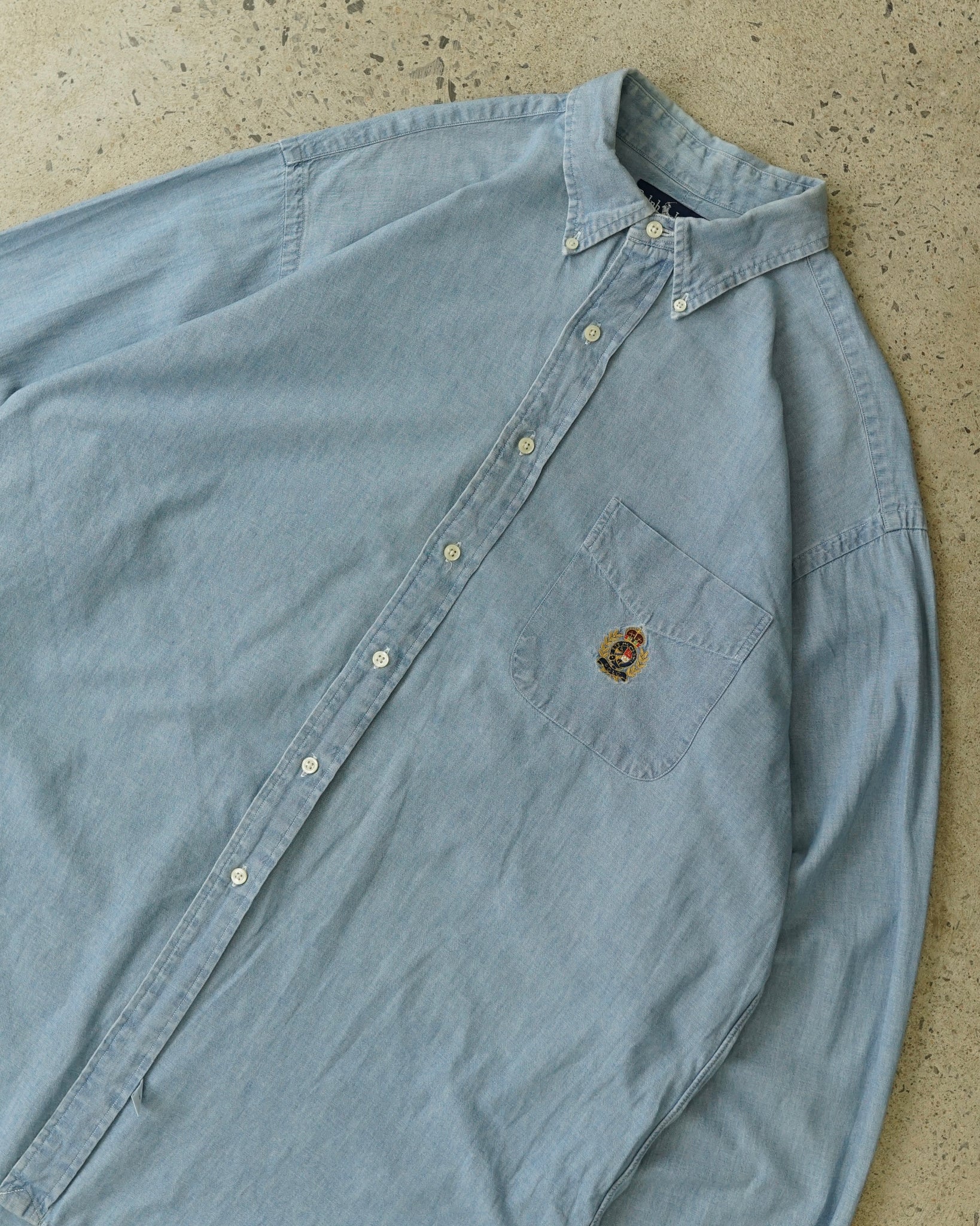 polo ralph lauren button-up shirt