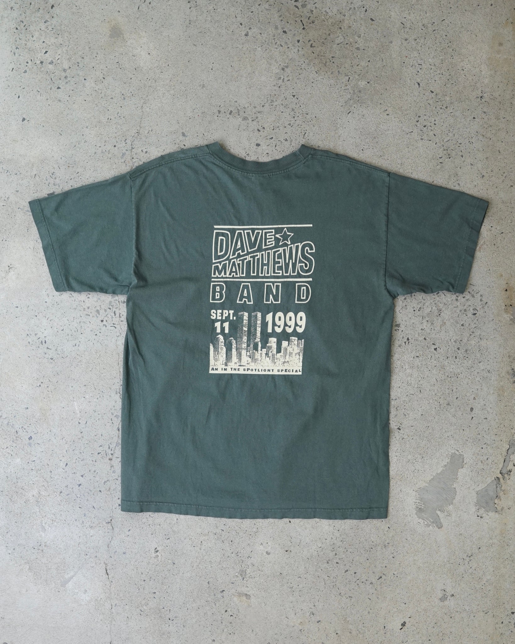 dave matthews band 1999 rock band t-shirt