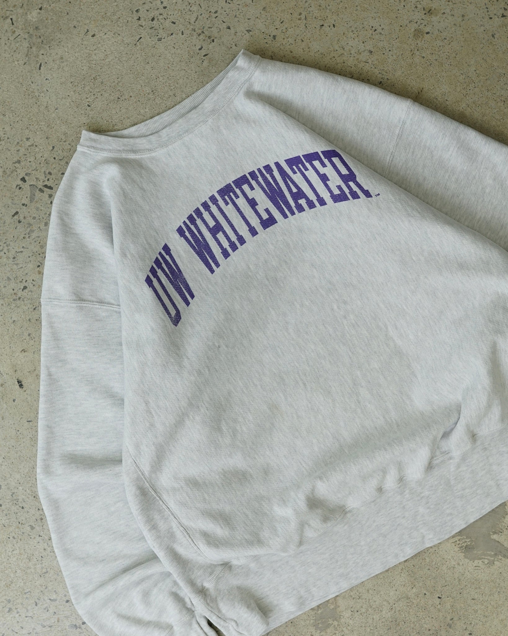 university of wisconsin-whitewater champion crewneck