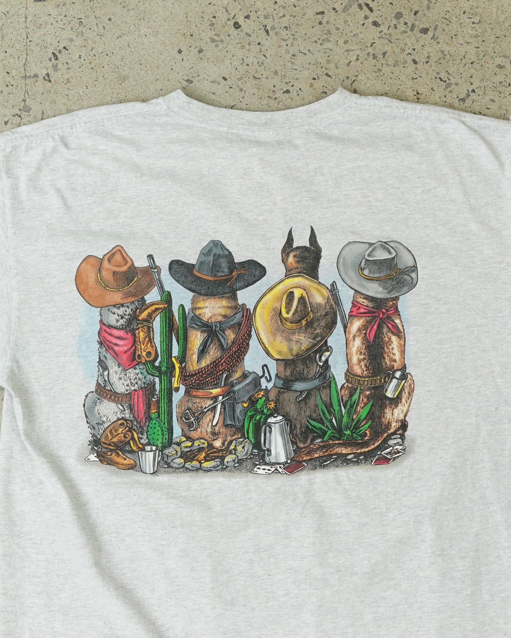 cowboy dogs nashville tennessee t-shirt