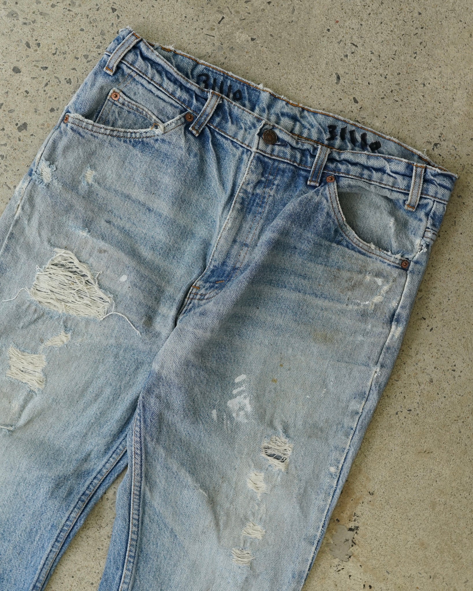 levi's 517 orange tab jeans