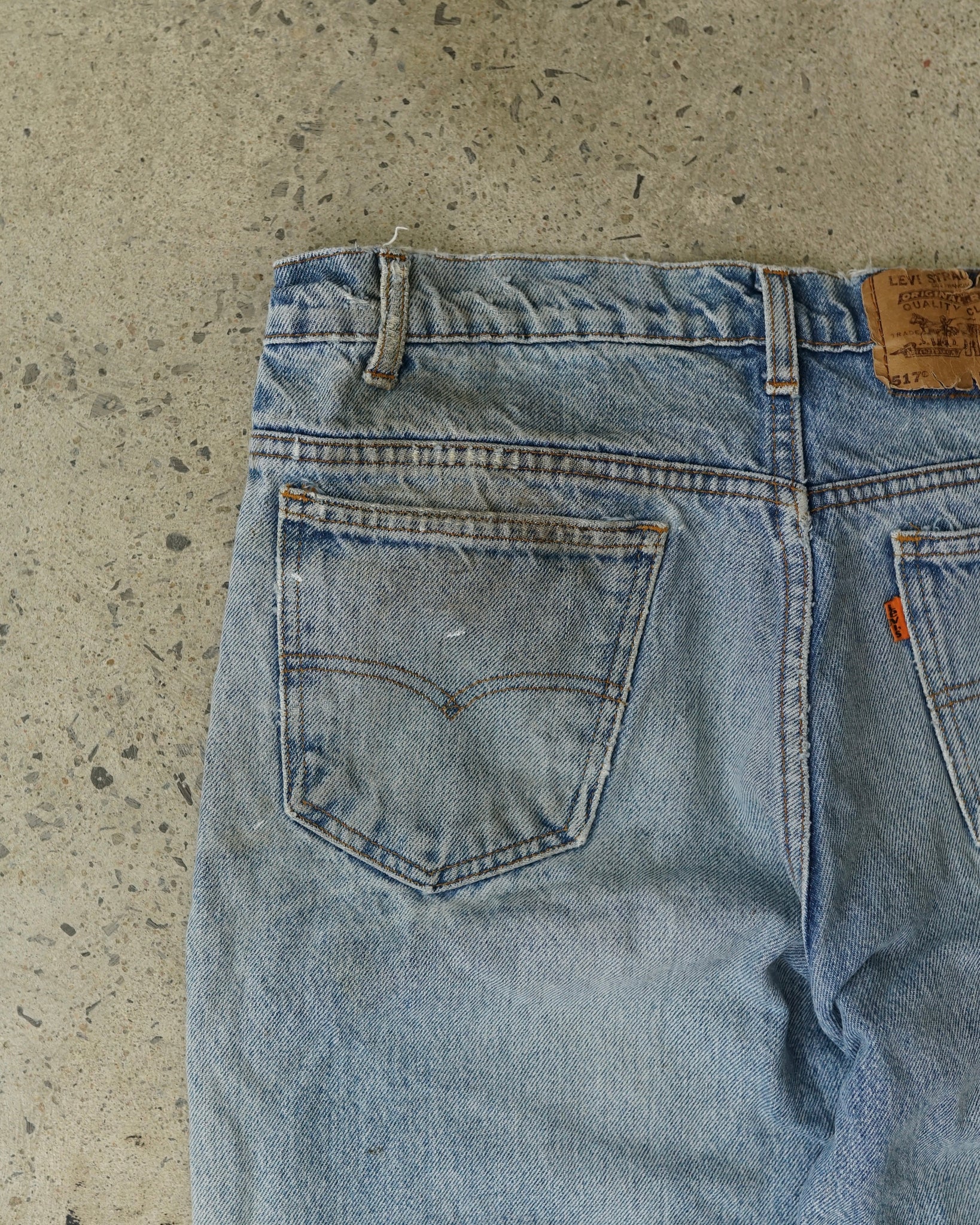 levi's 517 orange tab jeans