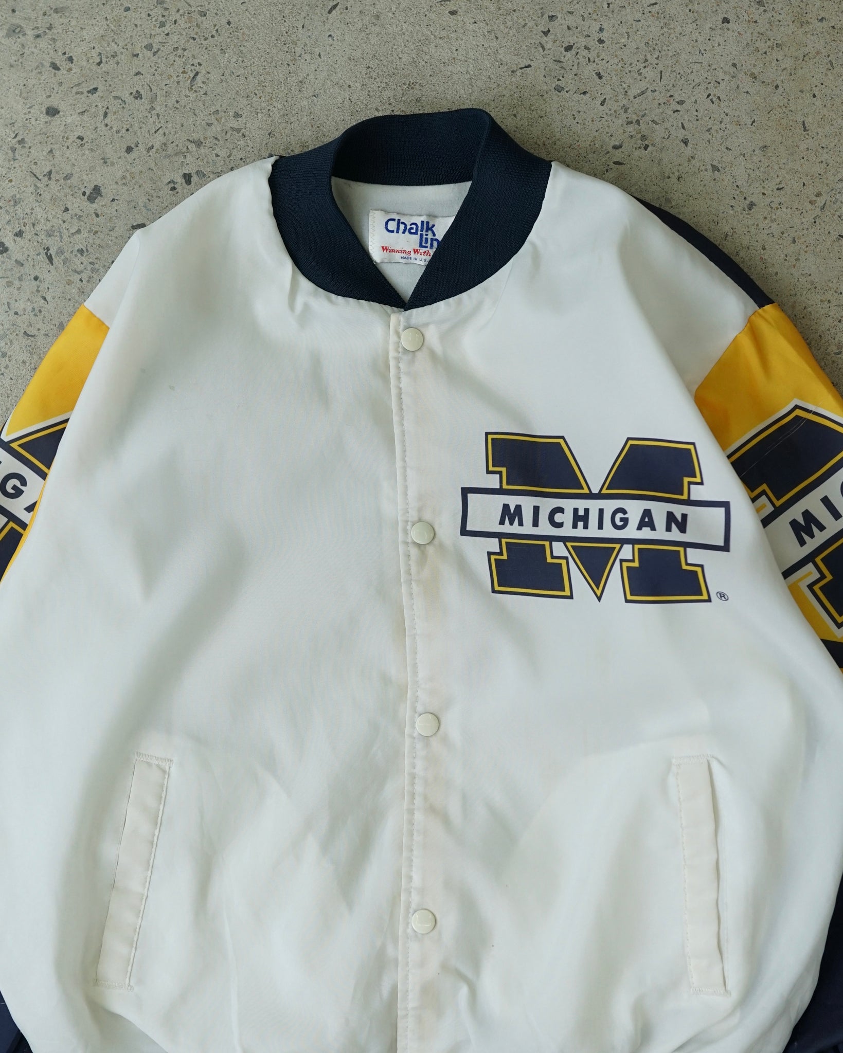 michigan bomber jacket