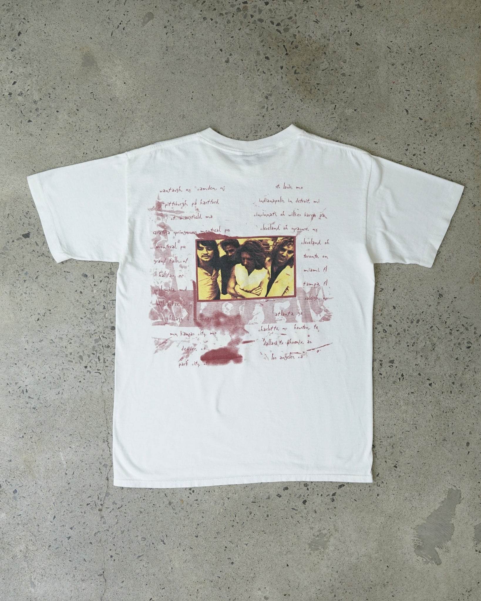 bon jovi these days tour 1995 rock band t-shirt