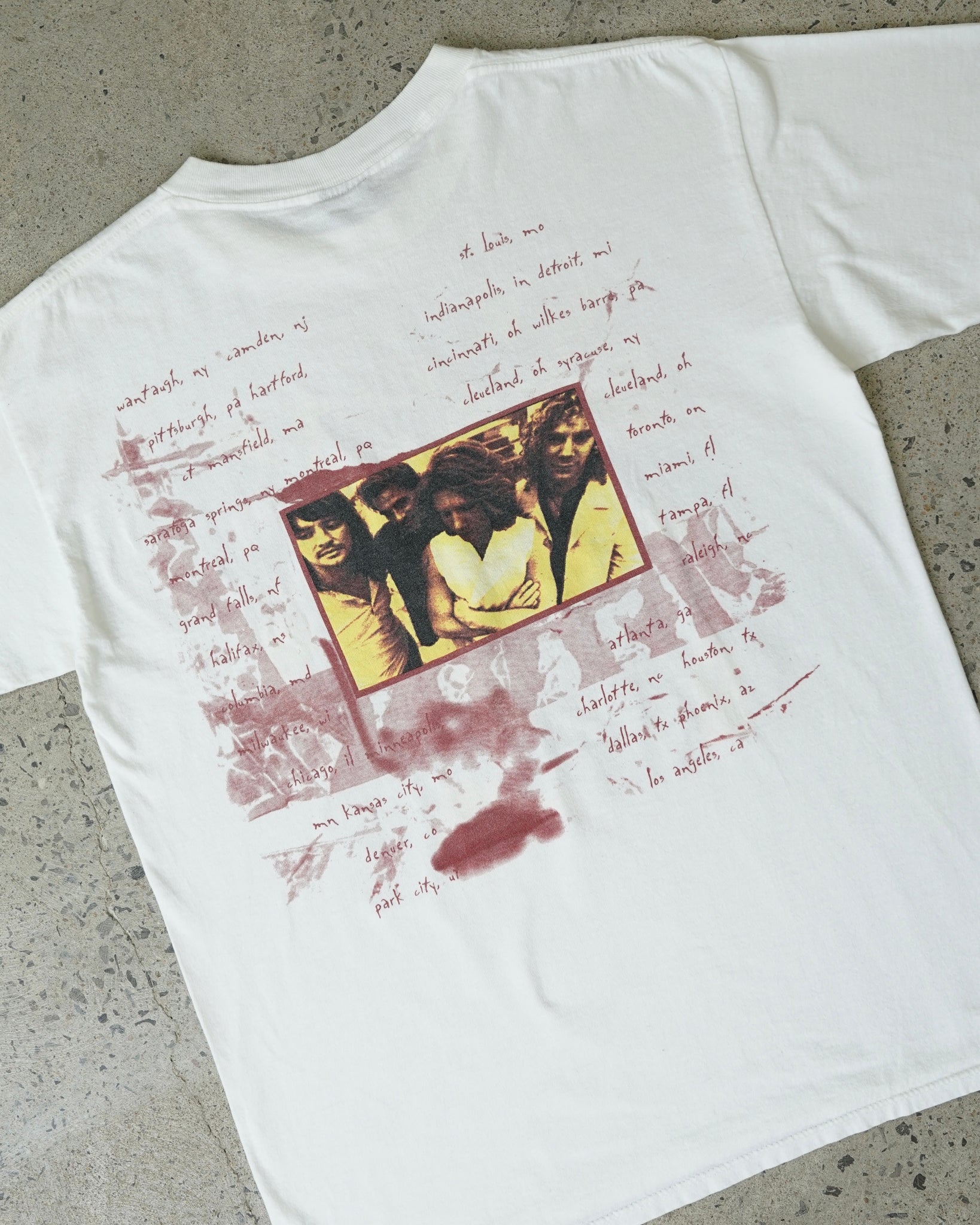 bon jovi these days tour 1995 rock band t-shirt