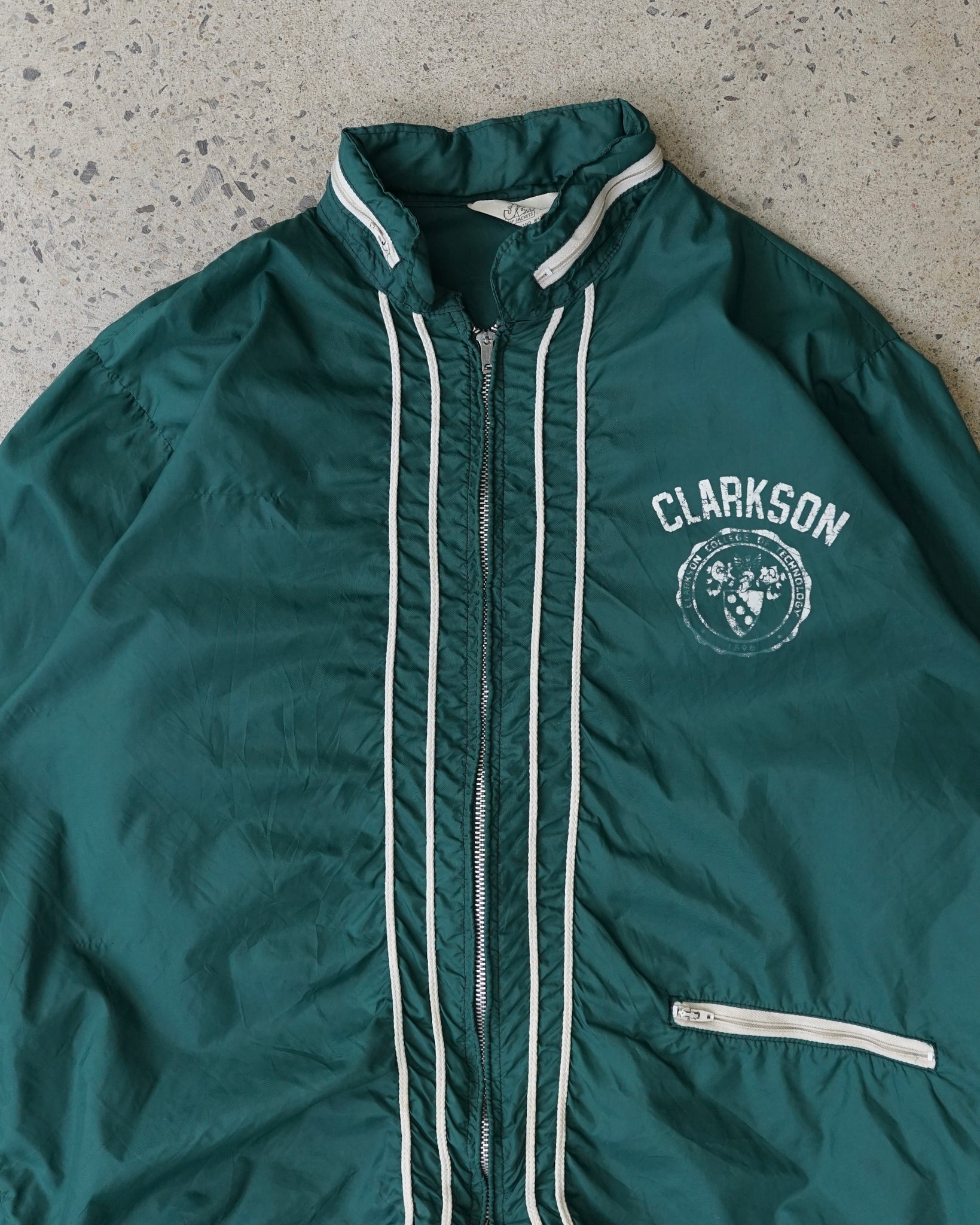 clarkson zip-up windbreaker