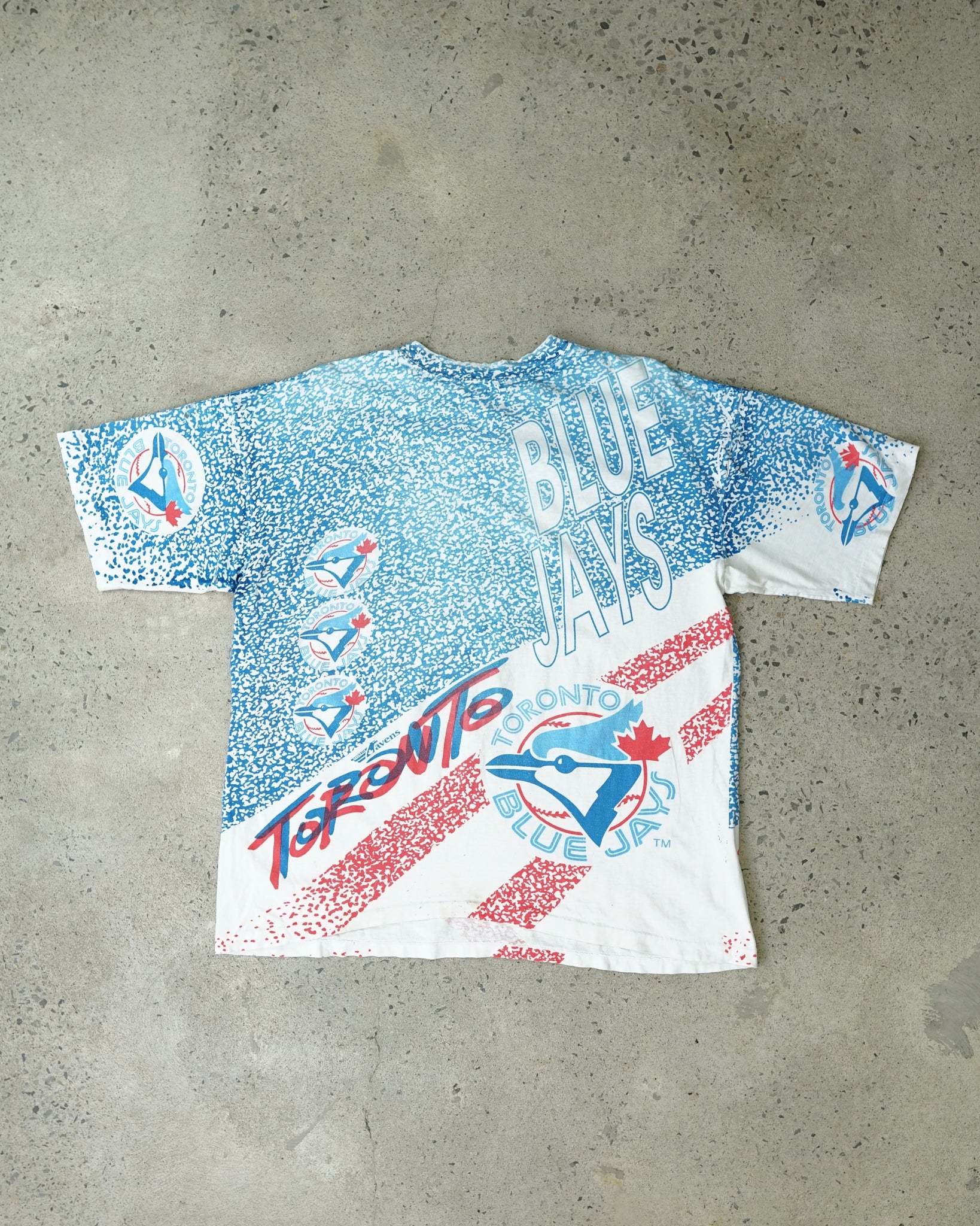 toronto blue jays all over print t-shirt