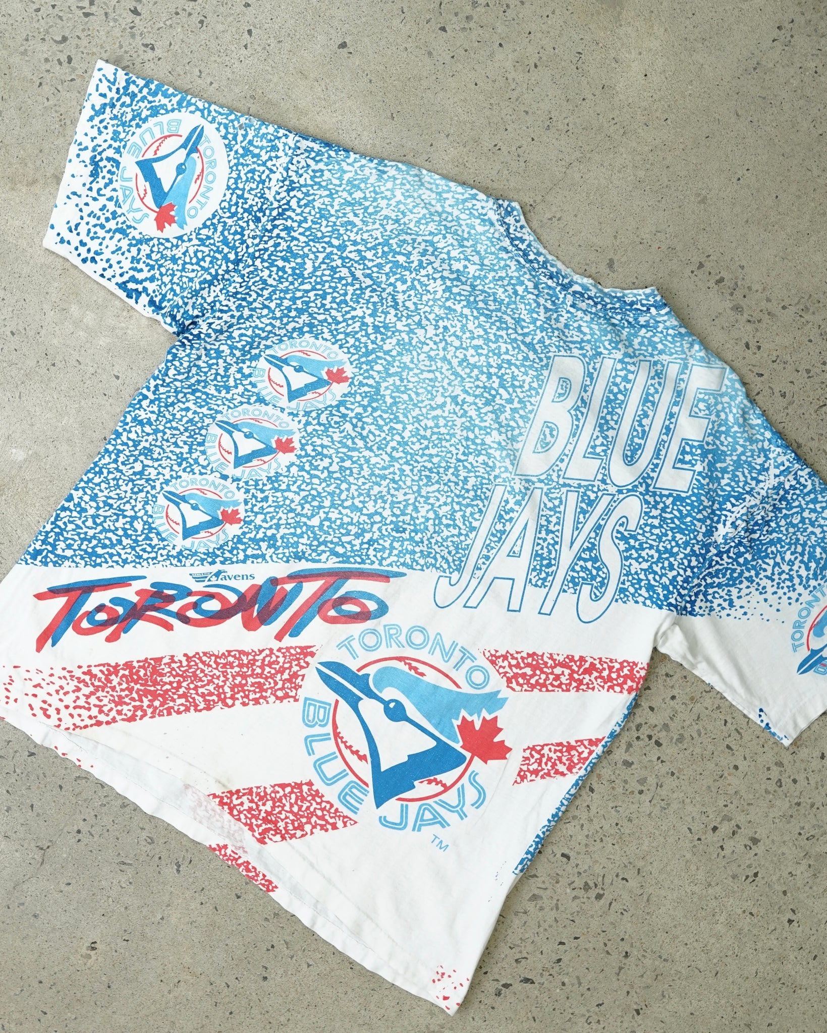 toronto blue jays all over print t-shirt