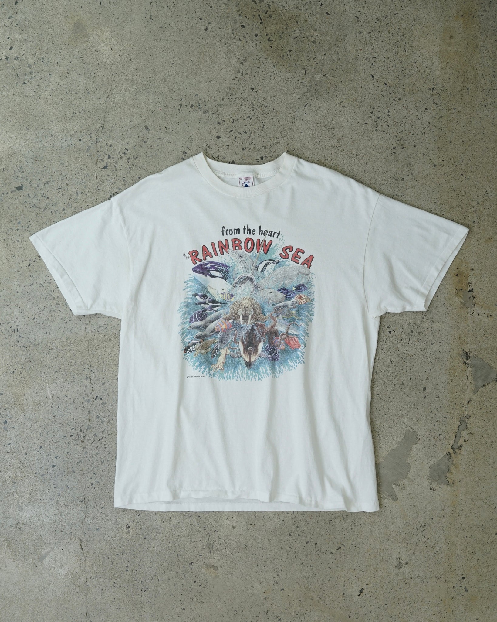 rainbow sea 1996 t-shirt