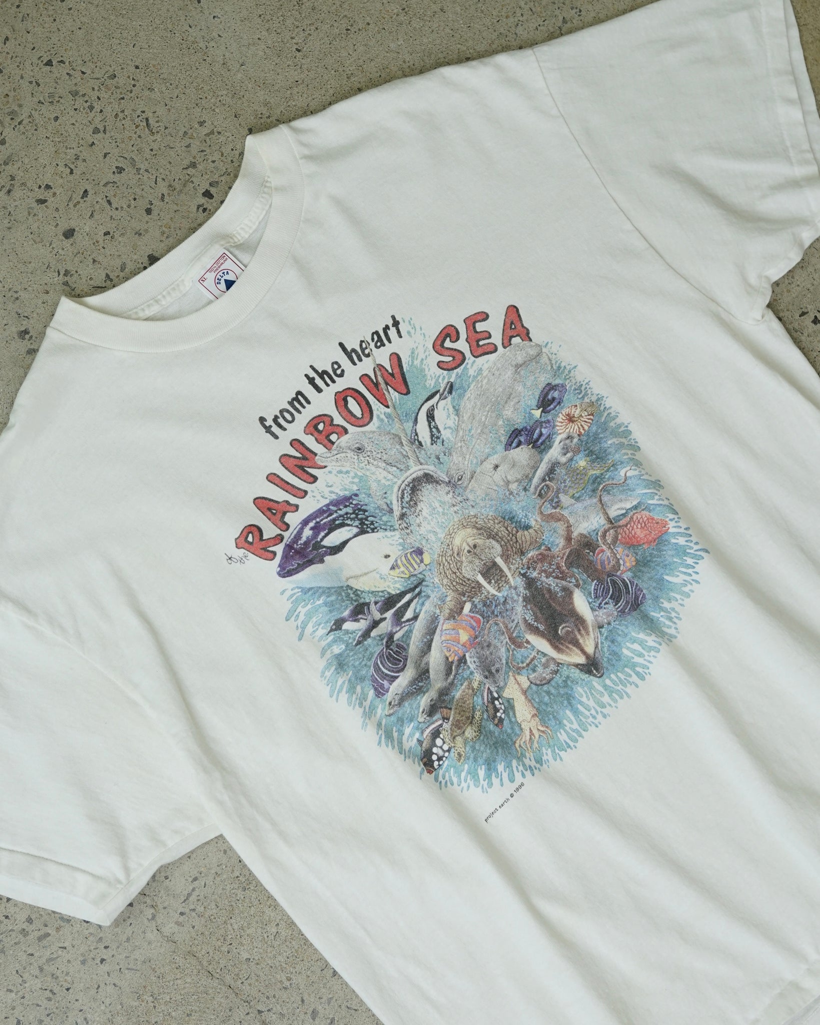 rainbow sea 1996 t-shirt