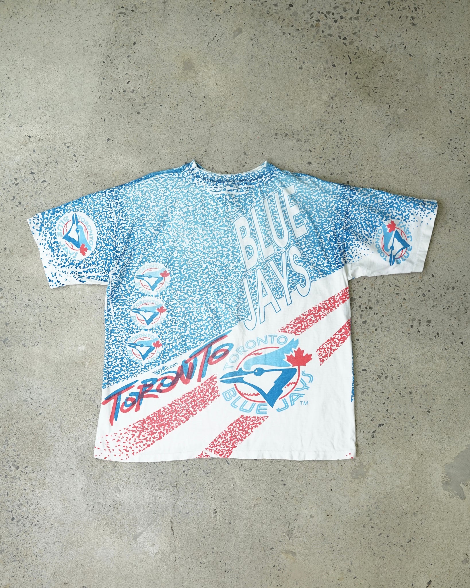 toronto blue jays all over print t-shirt