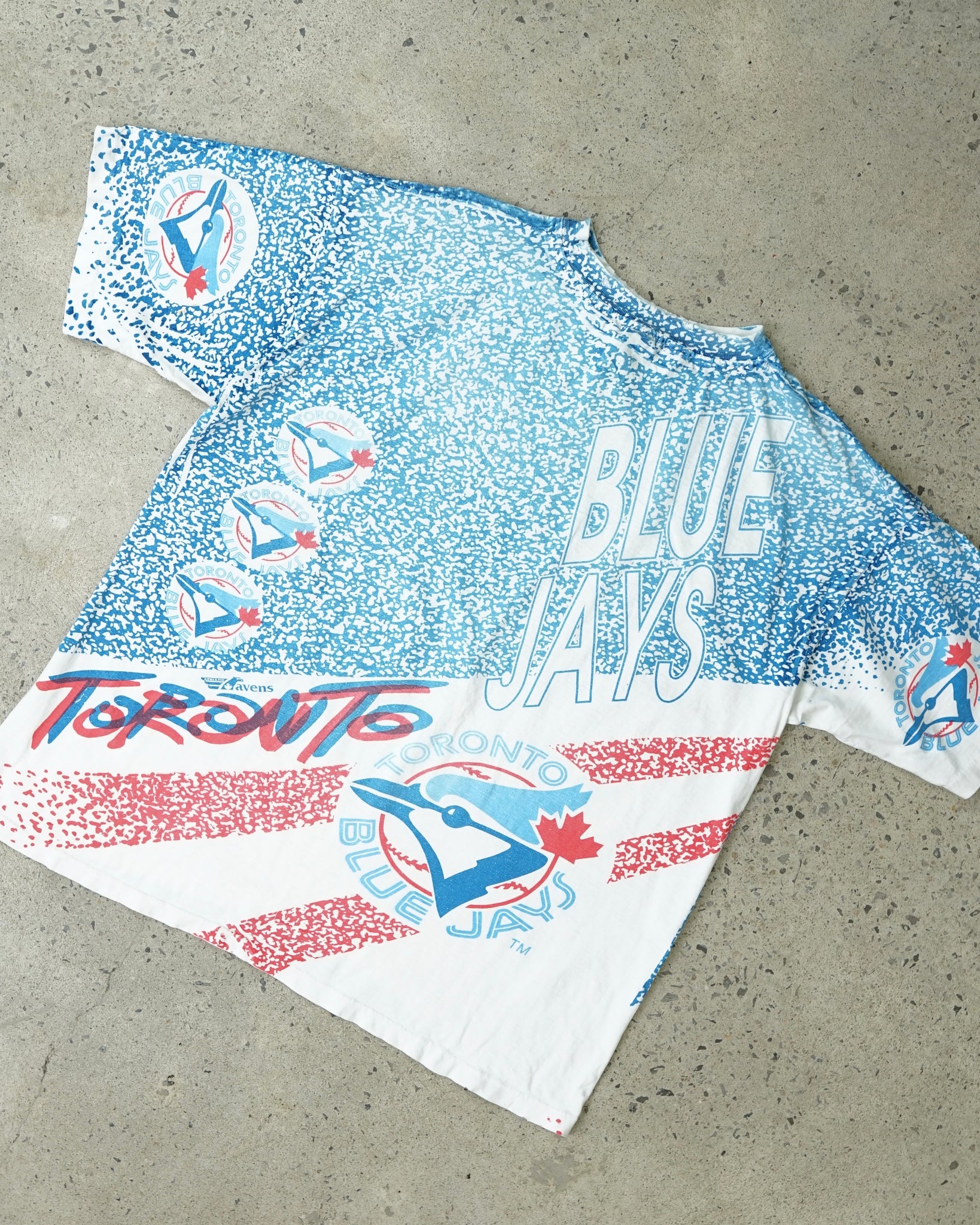 toronto blue jays all over print t-shirt