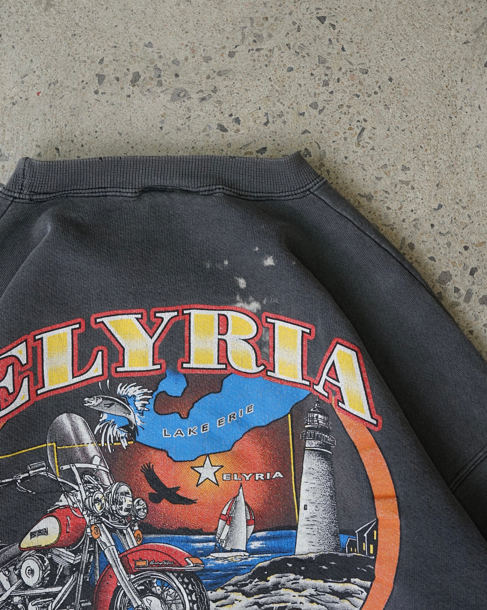 harley davidson elyria ohio crewneck