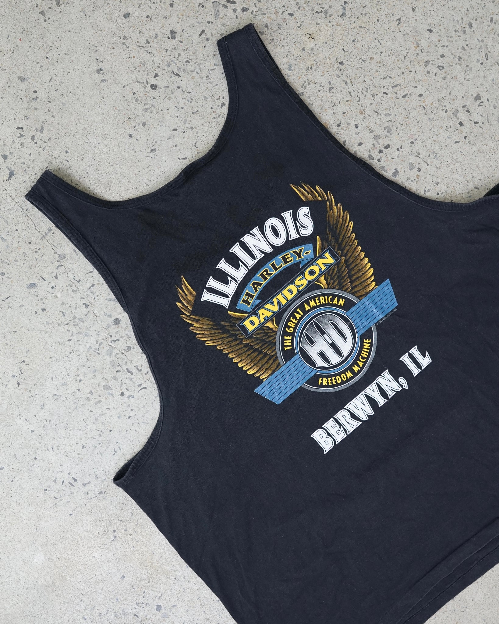 harley davidson berwyn illinois 1994 tank top