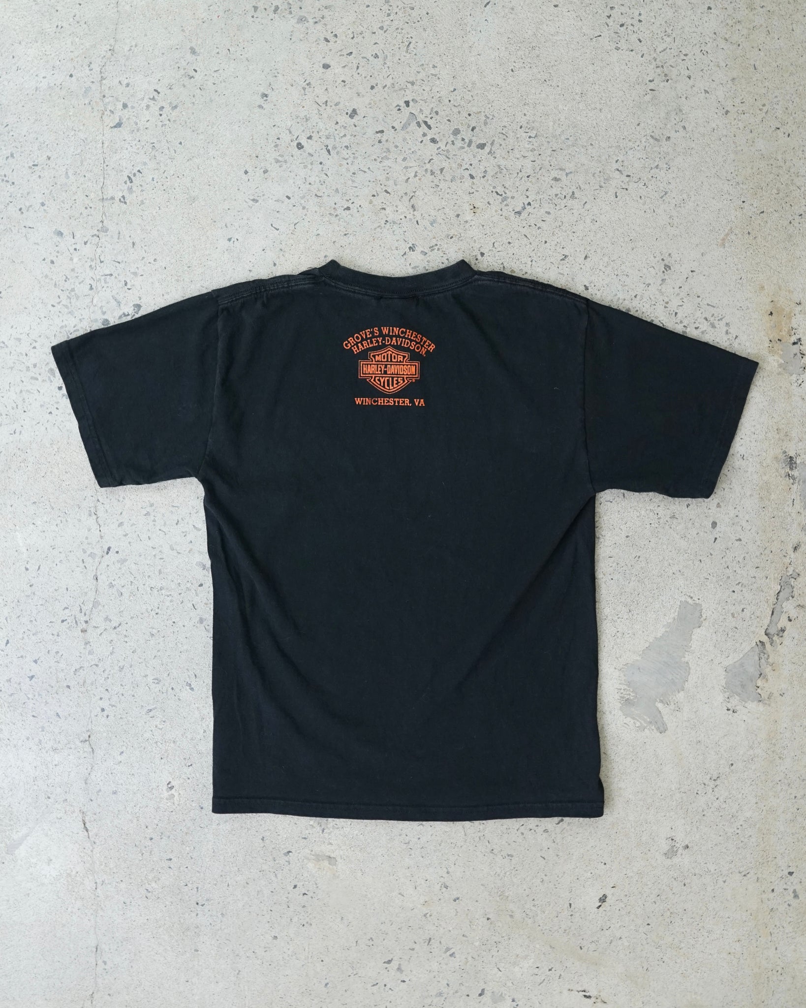 harley davidson winchester virginia 2000 t-shirt