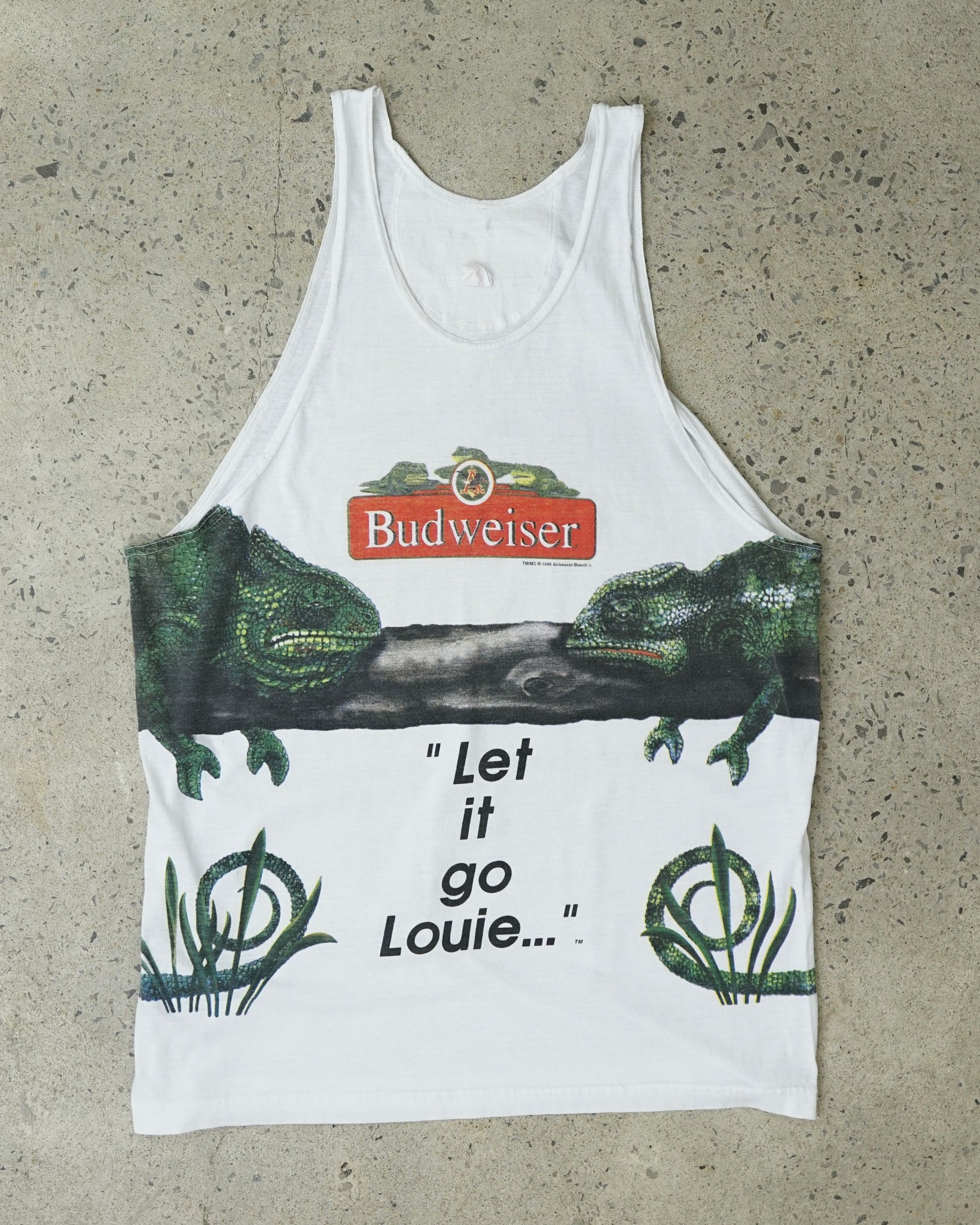 budweiser 1998 tank top